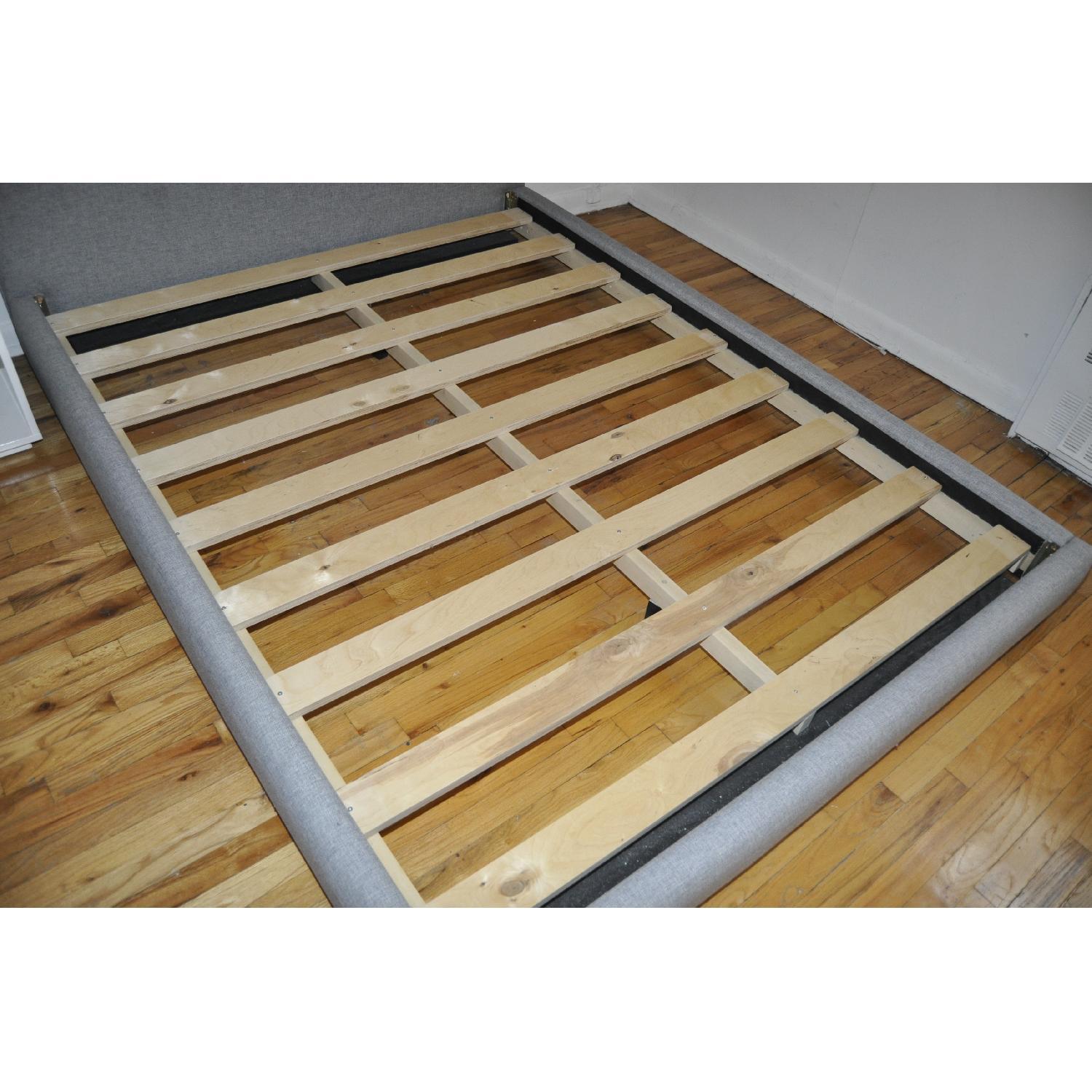 CB2 Facade Queen Grey Bed Frame - image-2