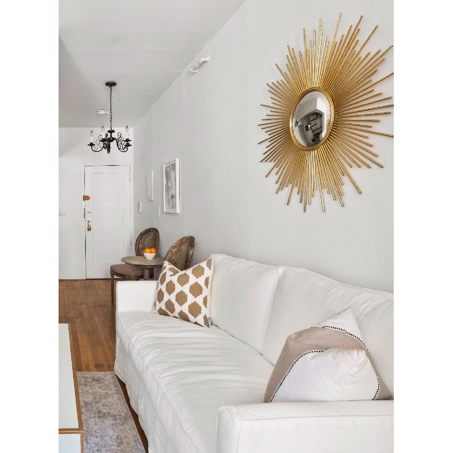 Renwil Nyambi Round Medium Mirror w/ Gold Leaf Finish - image-2