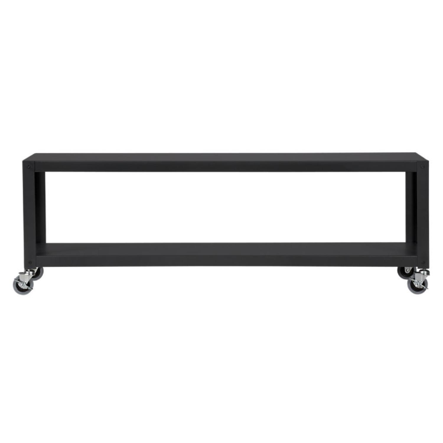 CB2 Rolling TV Stand/Coffee Table - image-0