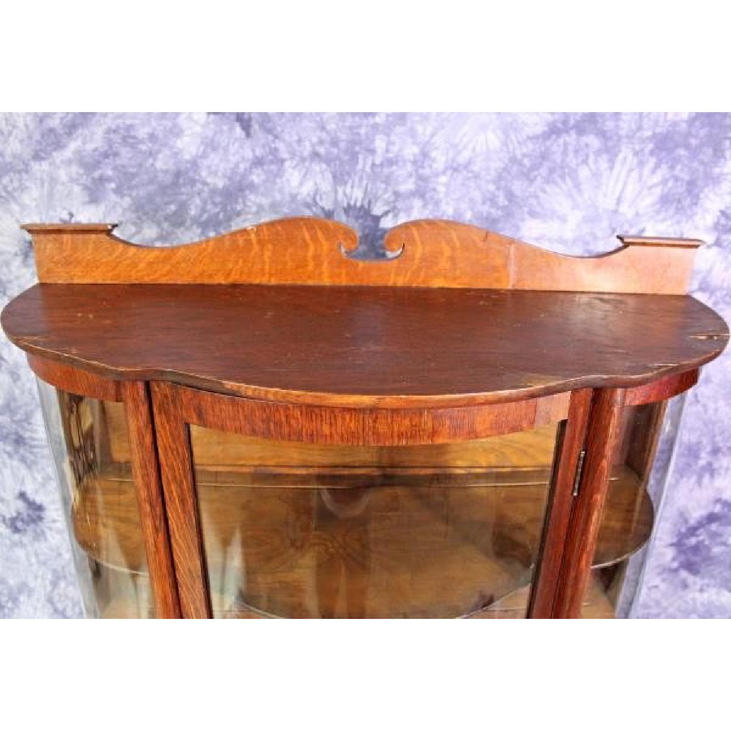 Larkin 1900 Signed Display Curio /China Cabinet - image-2