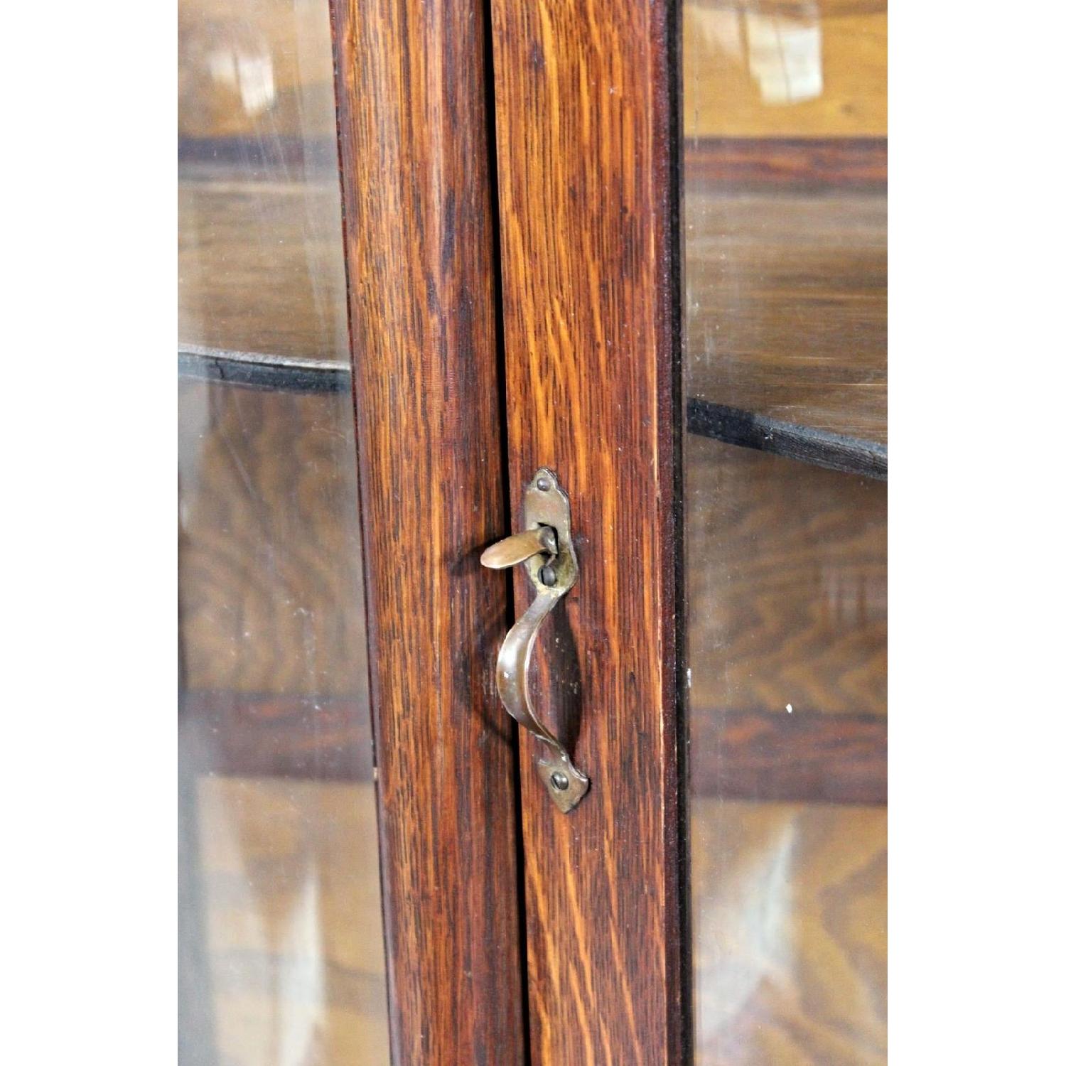 Larkin 1900 Signed Display Curio /China Cabinet - image-5