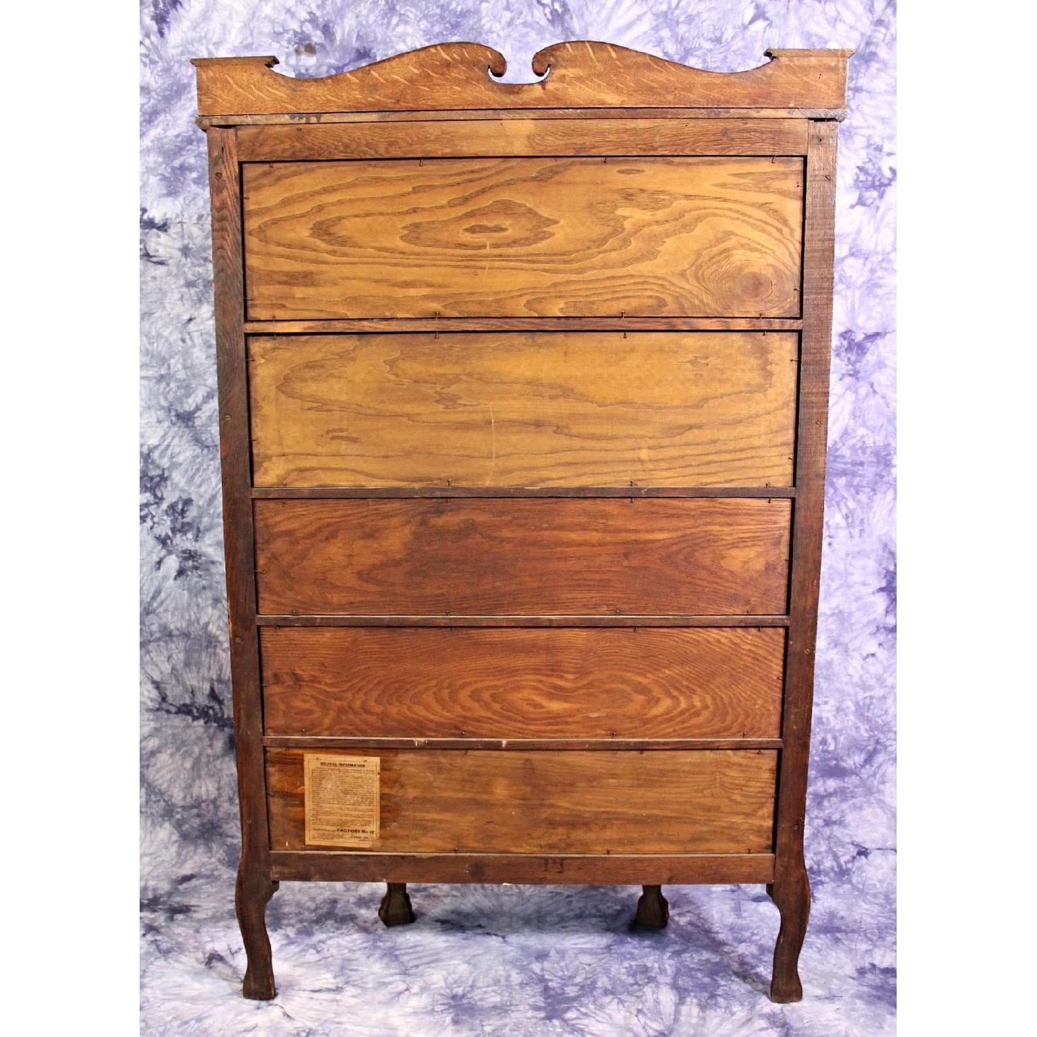 Larkin 1900 Signed Display Curio /China Cabinet - image-7