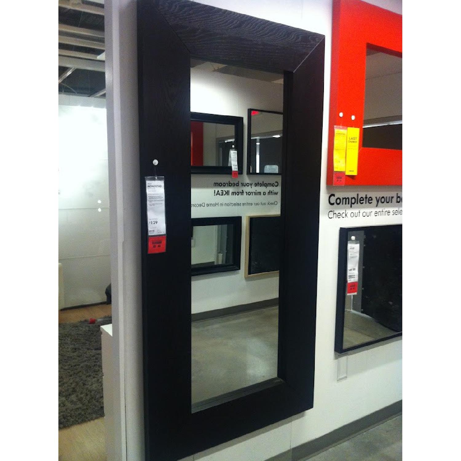 Ikea Mongstad Orange Floor Mirror - AptDeco