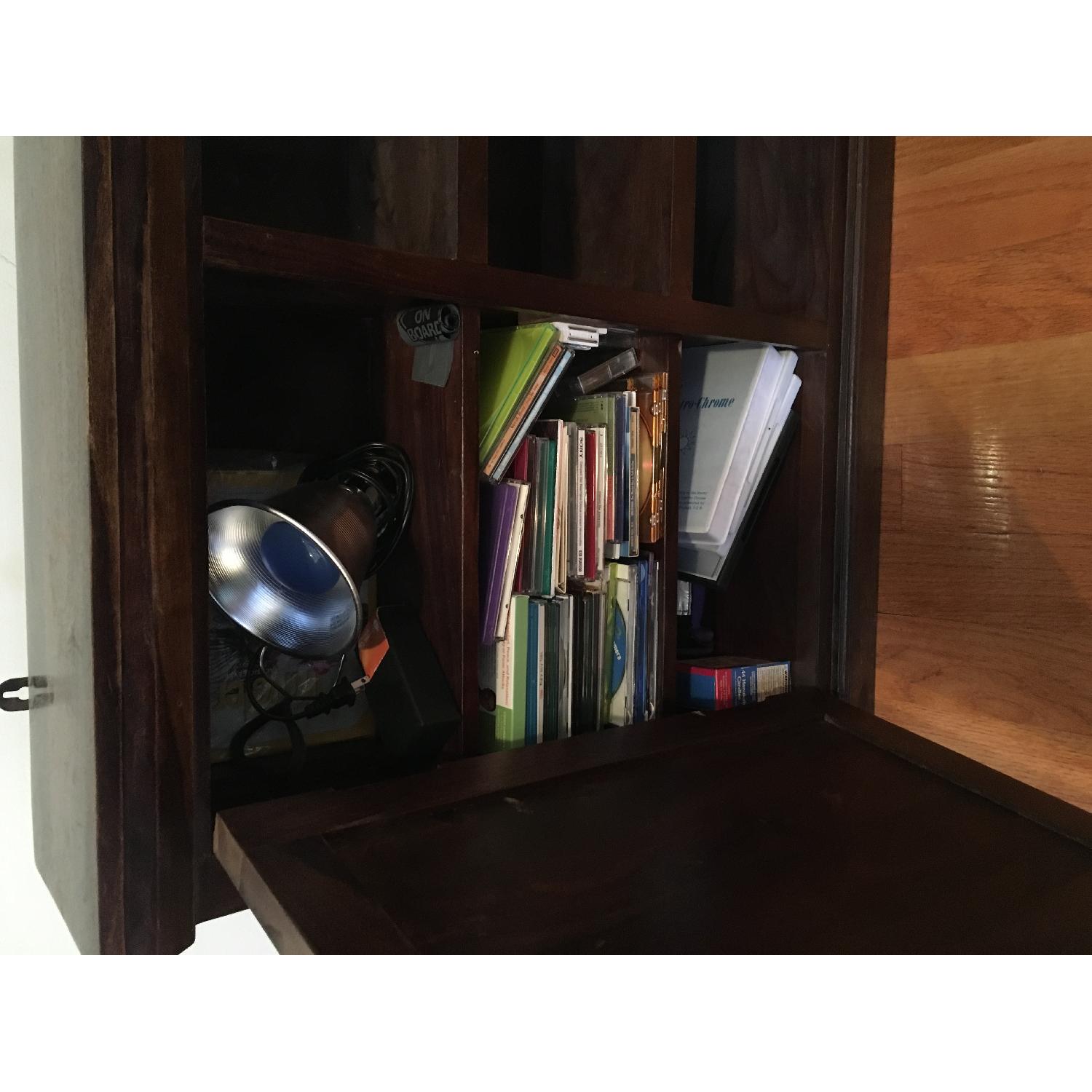 Vintage Wood Storage Cabinet - image-3