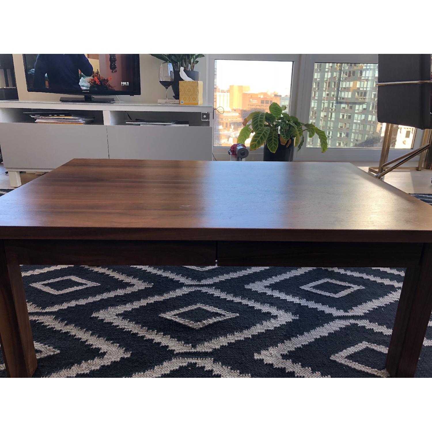 Muji Walnut Coffee Table - image-4