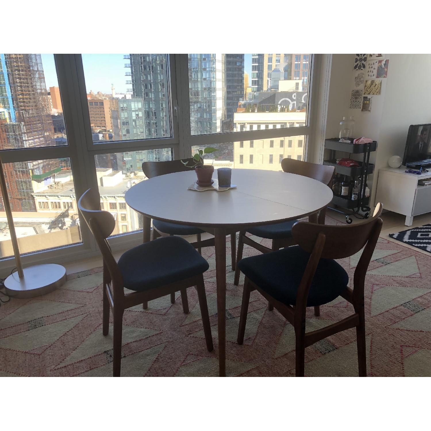 West Elm Fishs Eddy Expandable Dining Table AptDeco