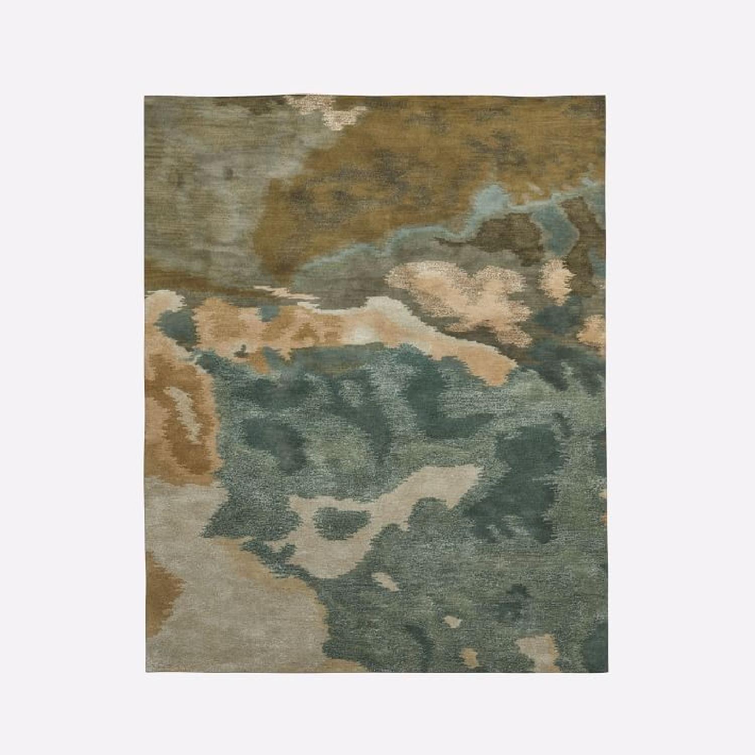 West Elm Mural Topographic Area Rug - image-3