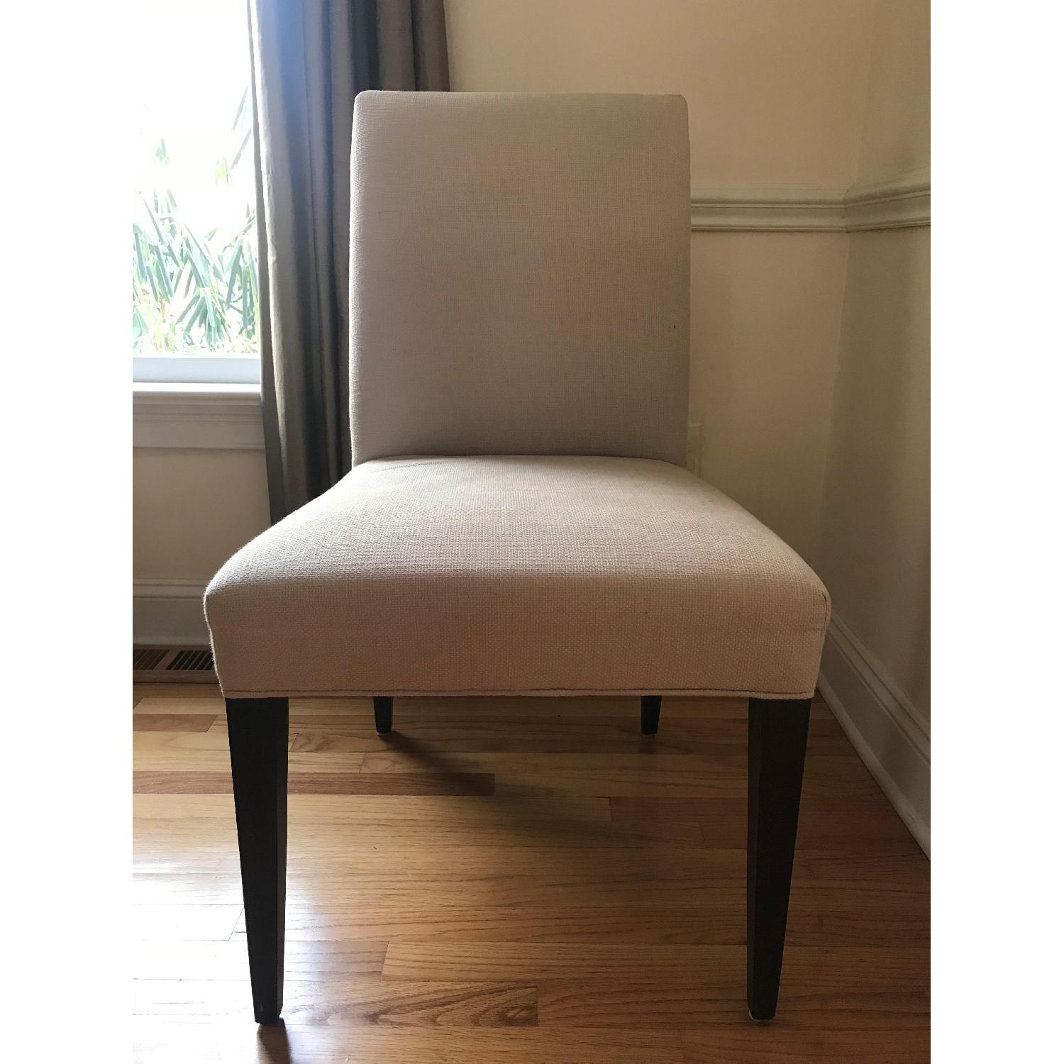 Crate & Barrel Miles Upholstered Dining Chair - image-4