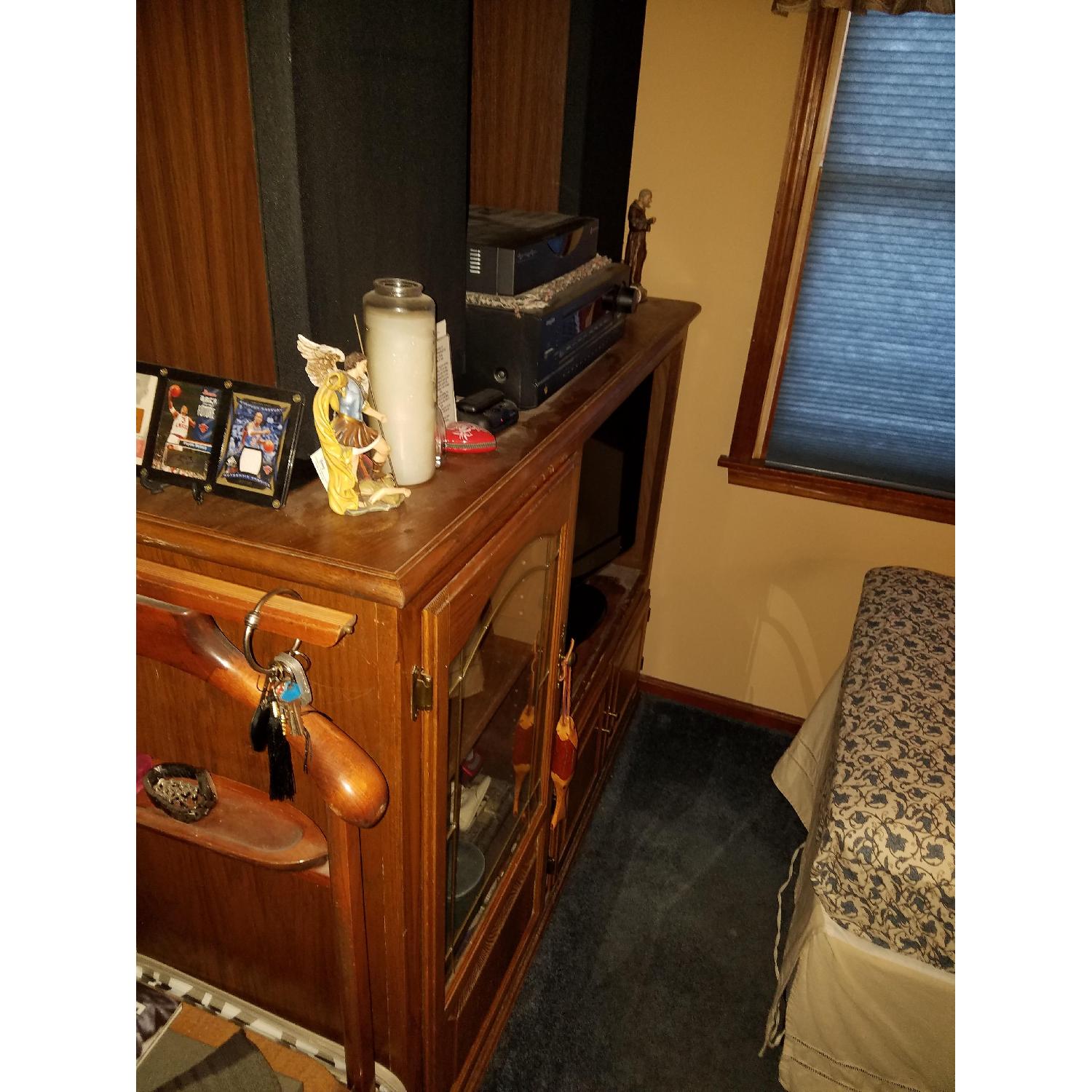 Oak Entertainment Center - image-1