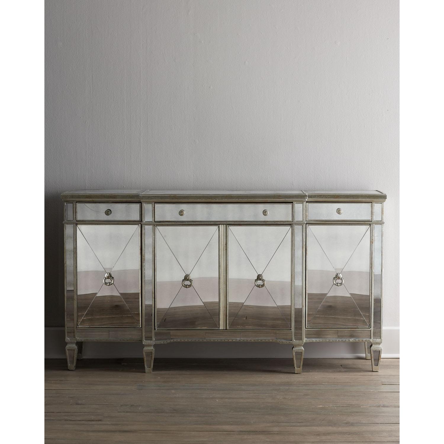Horchow Amelie Mirrored Buffet Console - image-1
