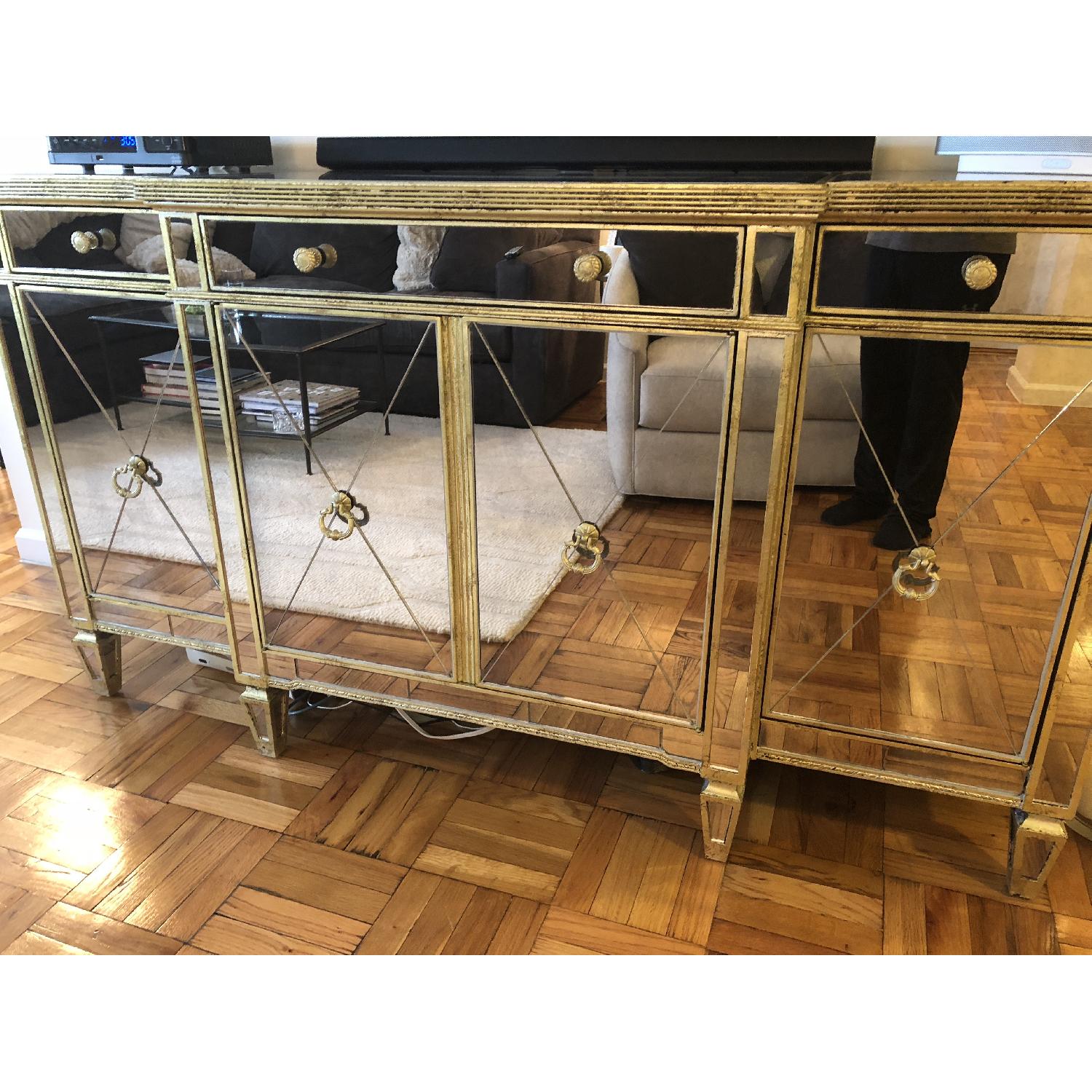 Horchow Amelie Mirrored Buffet Console - image-2