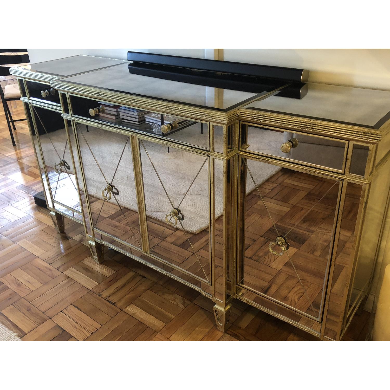 Horchow Amelie Mirrored Buffet Console - image-3