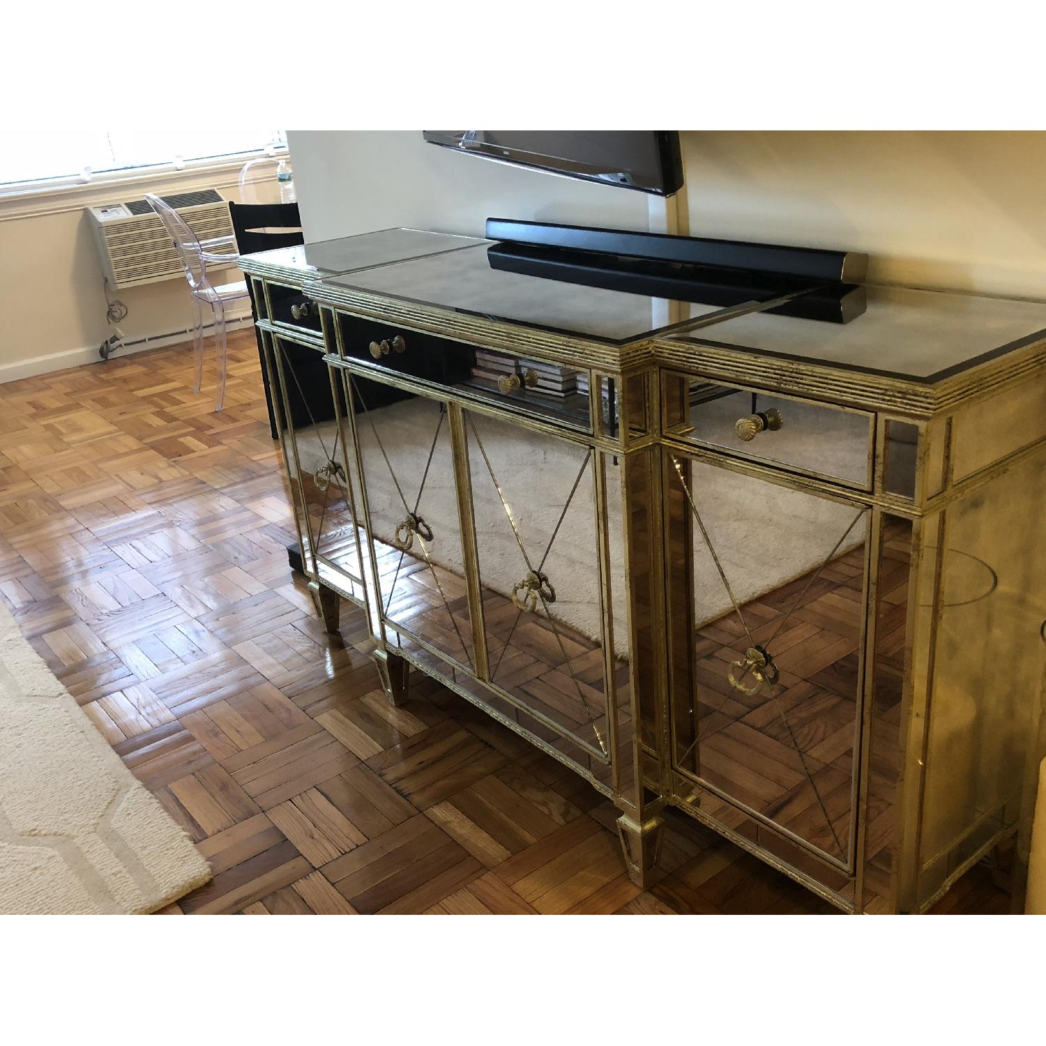Horchow Amelie Mirrored Buffet Console - image-4