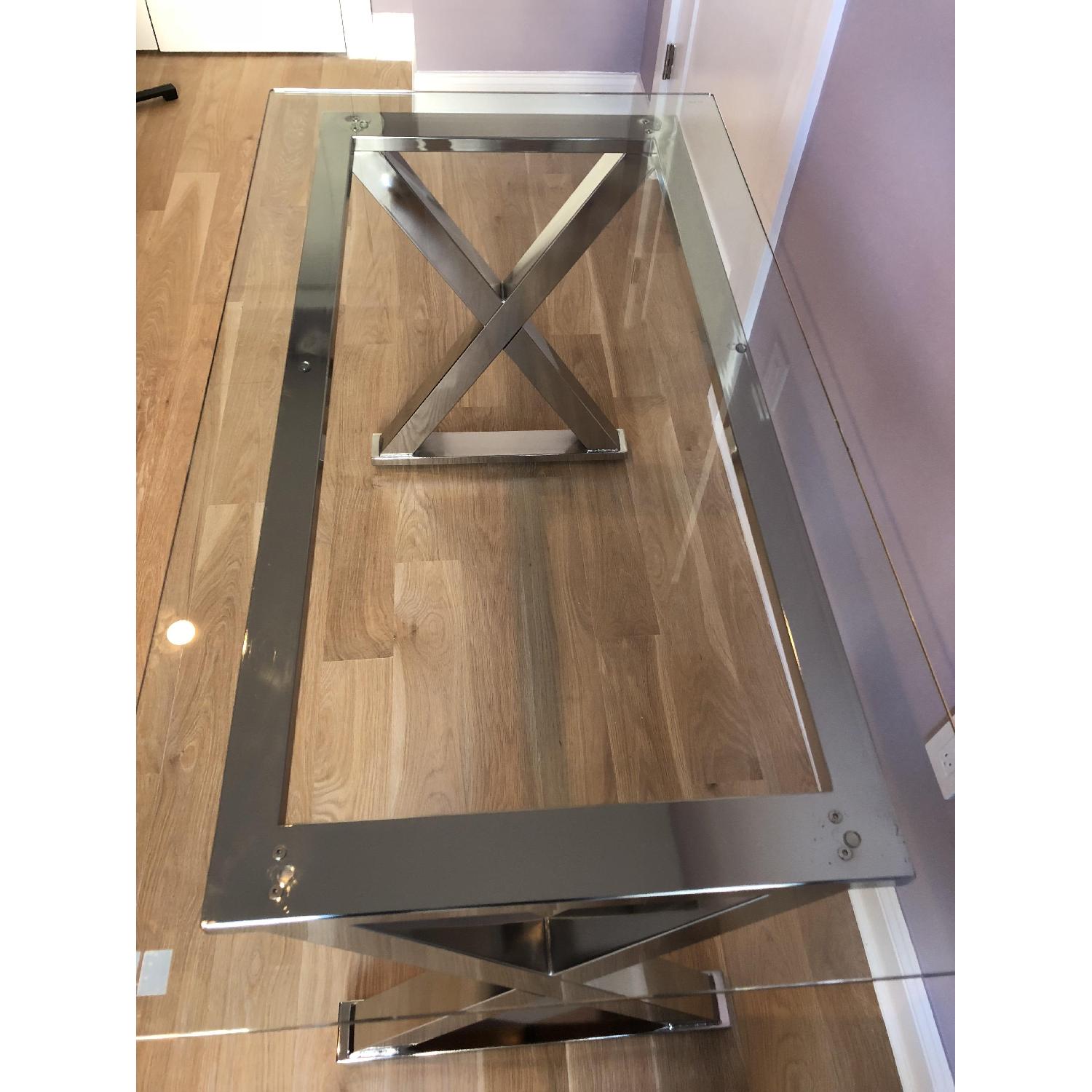 Pottery Barn Ava Metal Desk - image-4