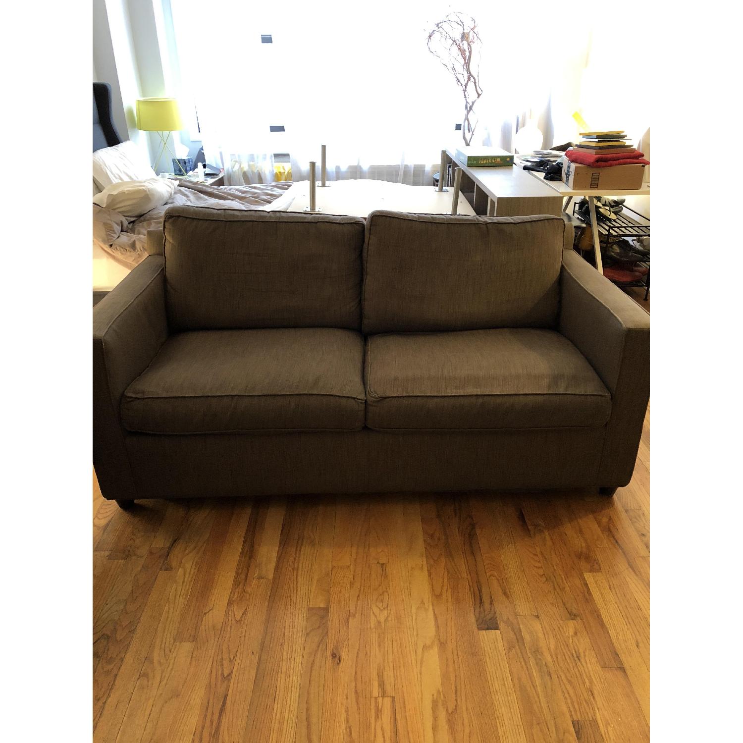 Crate & Barrel Davis Full Sleeper Sofa - image-1