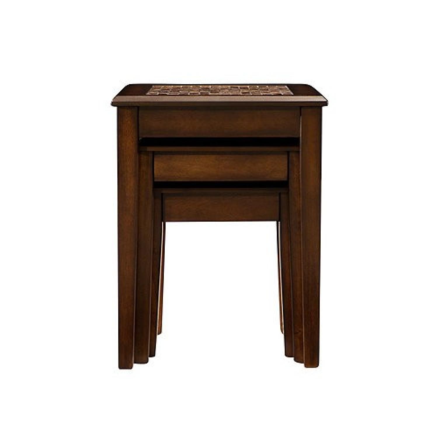 Raymour & Flanigan Nesting Side Tables AptDeco