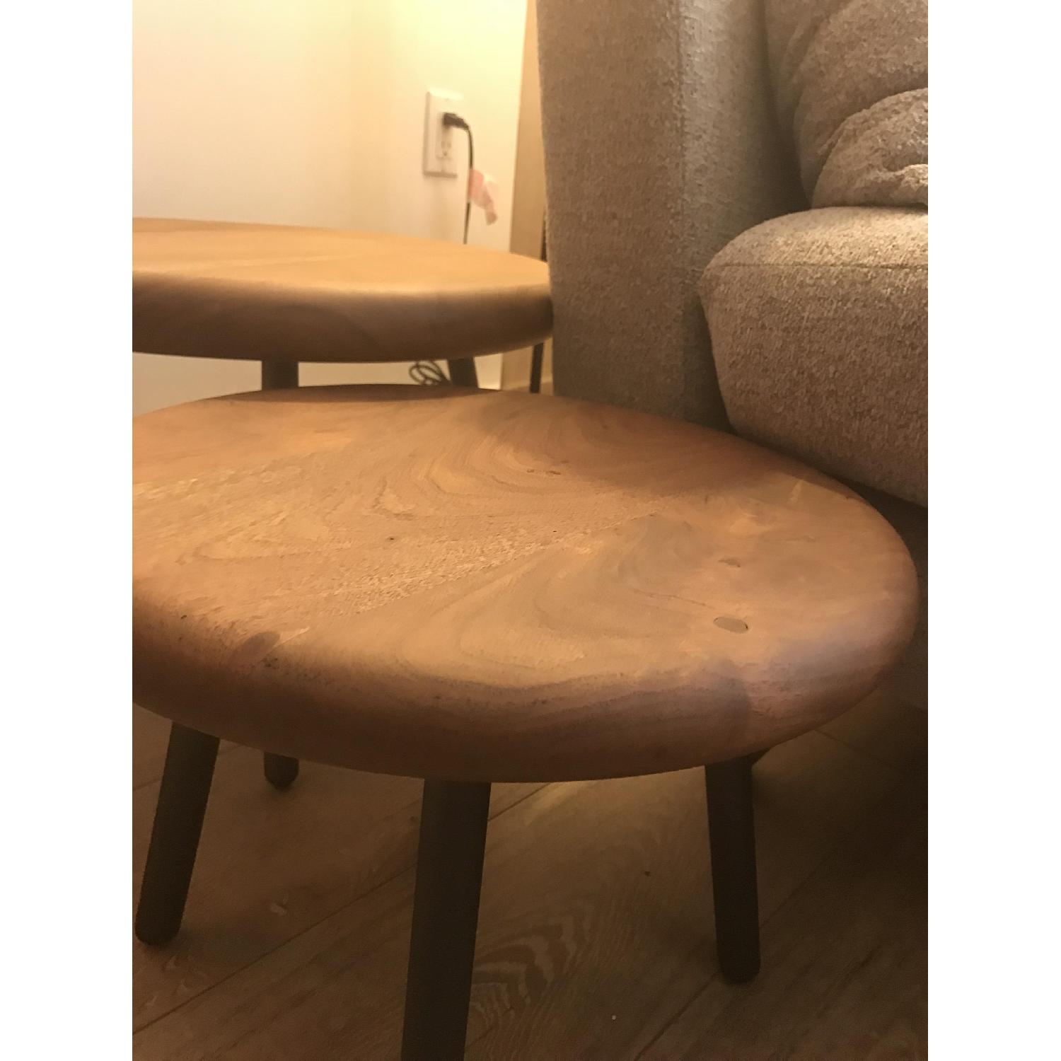 CB2 Nested Wood Coffee Tables - image-6