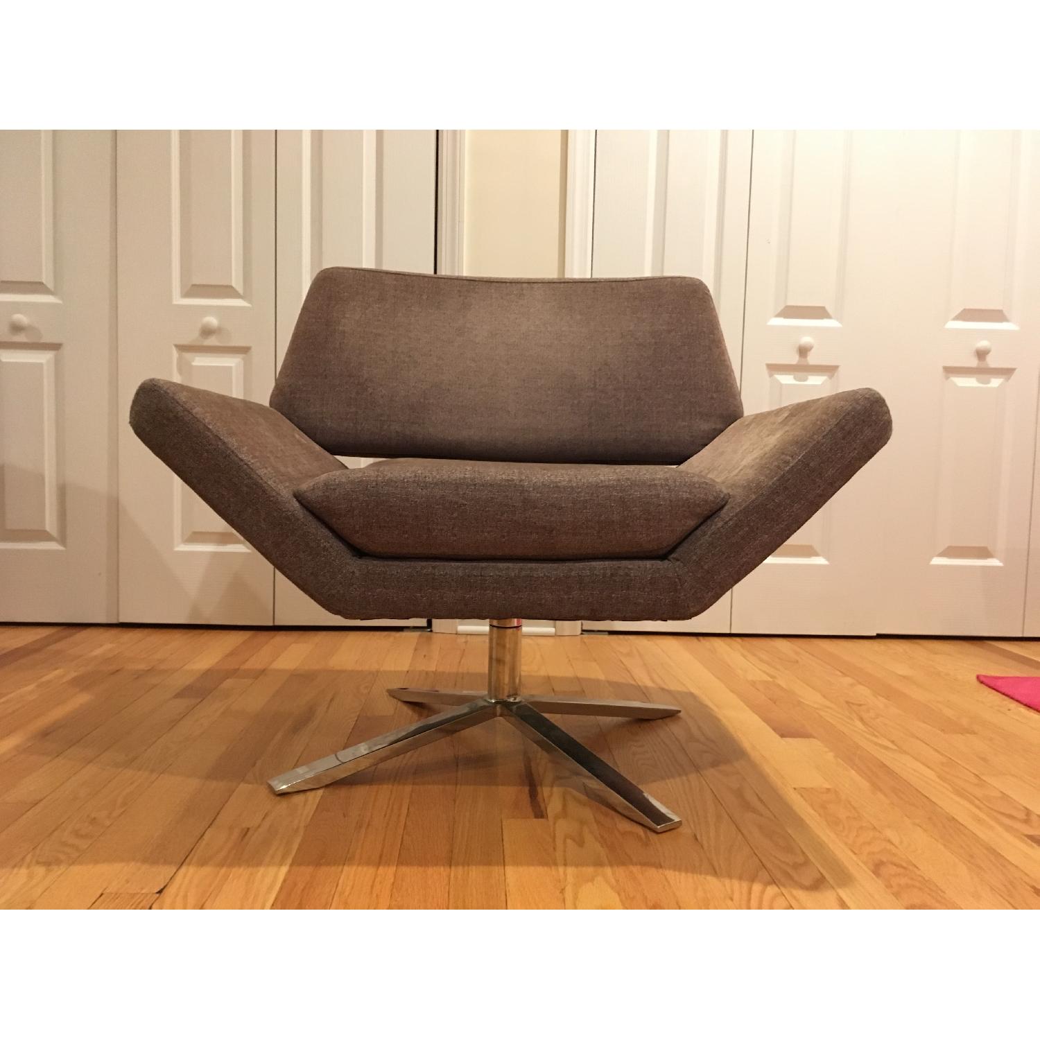 Nuevo Living Sly Swivel Lounge Chair - image-1