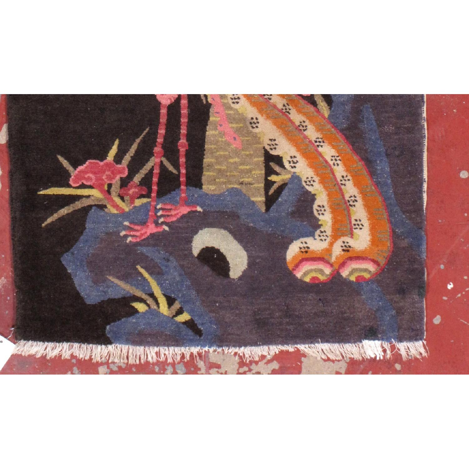 Antique 1920s Art Deco Chinese Rug - image-3