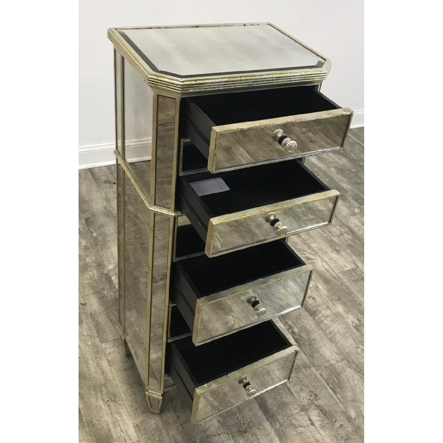 Z Gallerie Mirrored 7 Drawer Lingerie Chest - image-5