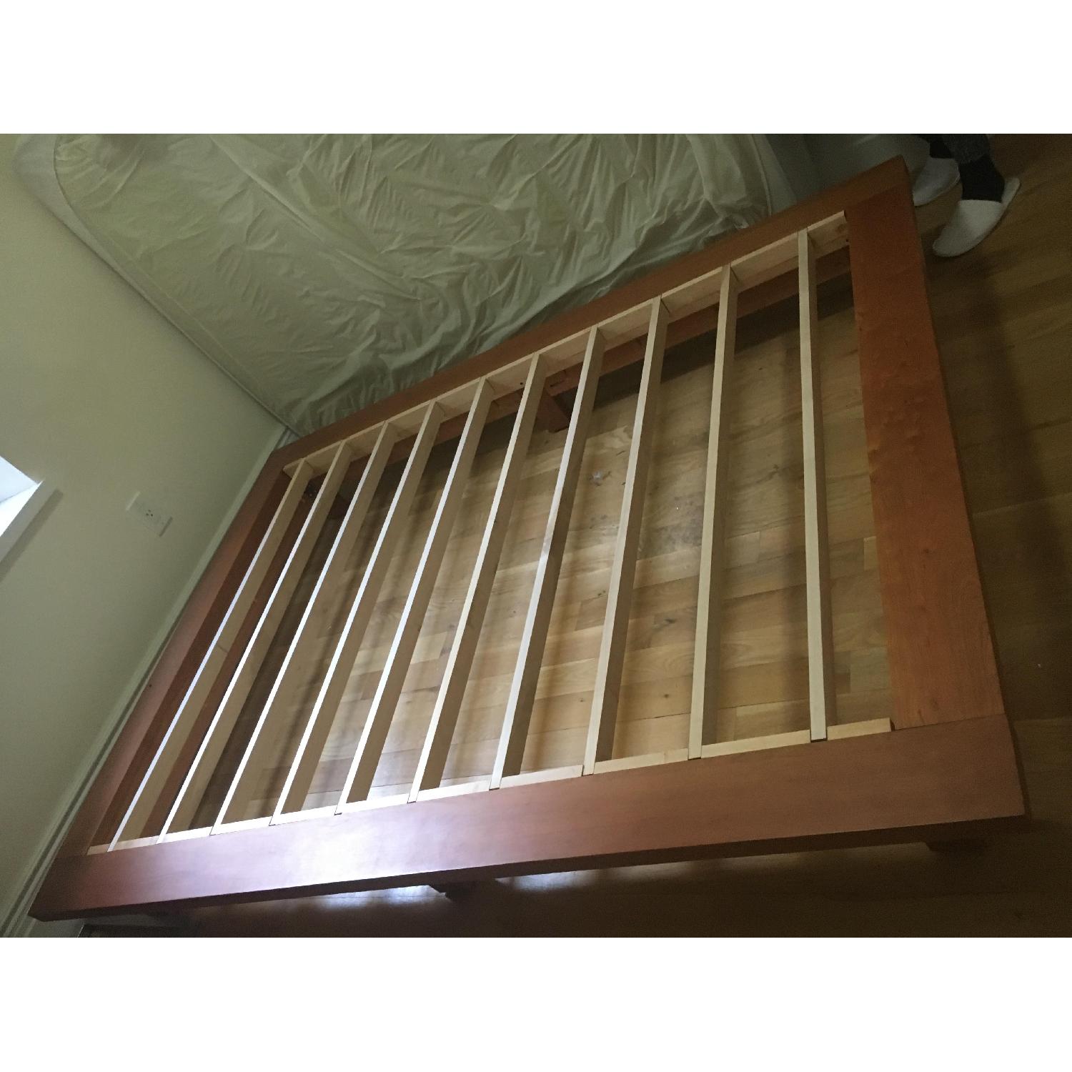 Room & Board Campo Queen Walnut Platform Bed Frame - image-2