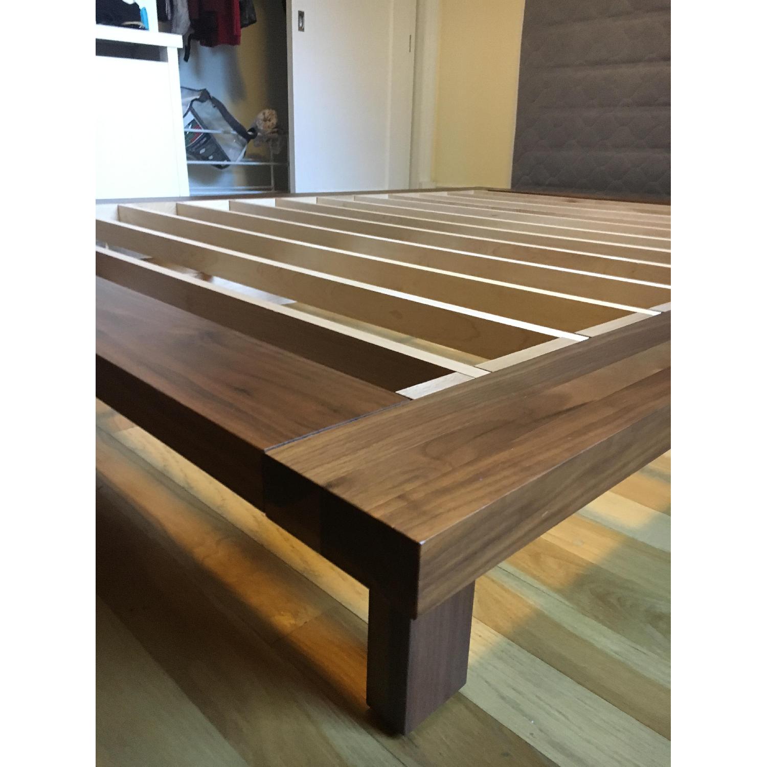 Room & Board Campo Queen Walnut Platform Bed Frame - image-3