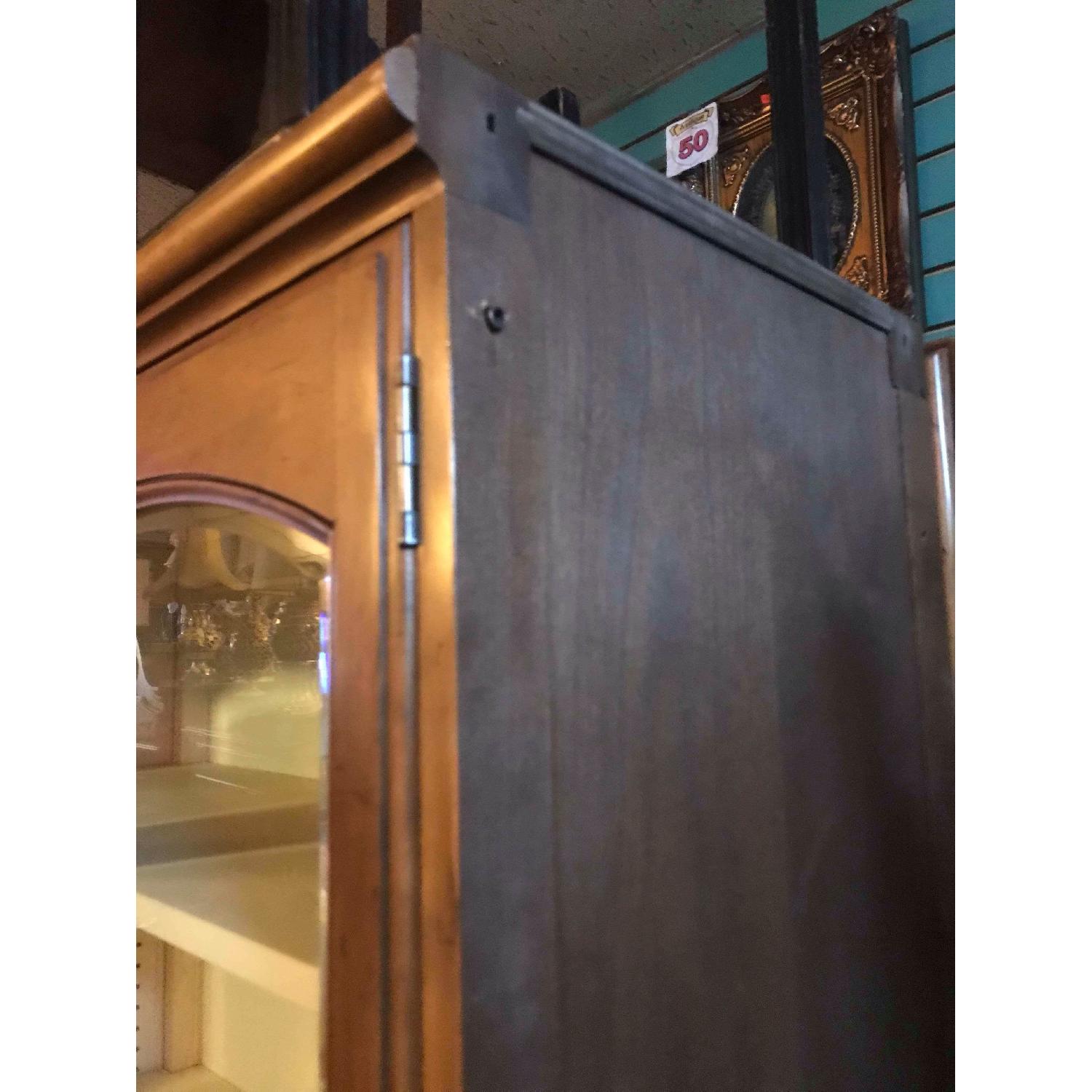 Baker Furniture Vintage Cabinet w/ Glass Doors - image-3