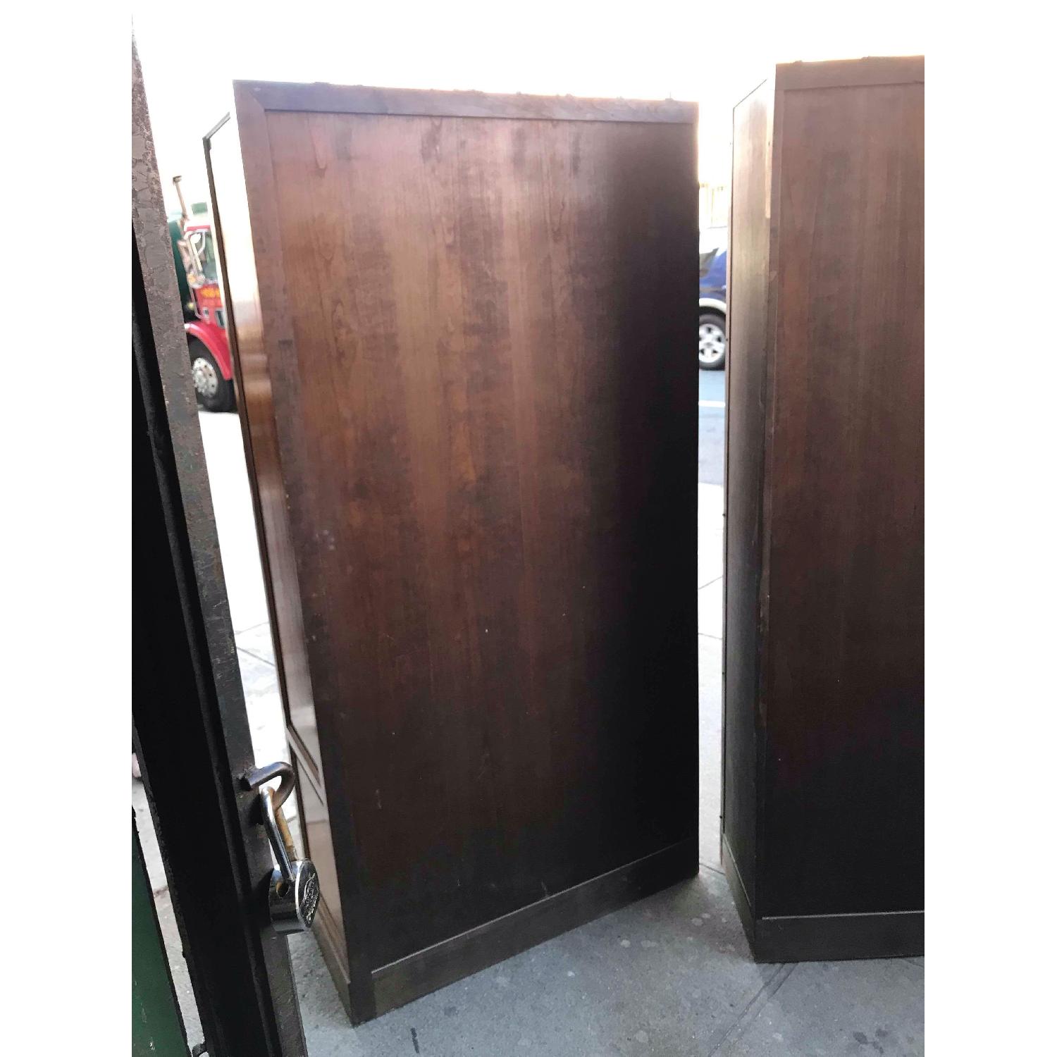 Baker Furniture Vintage Cabinet w/ Glass Doors - image-4