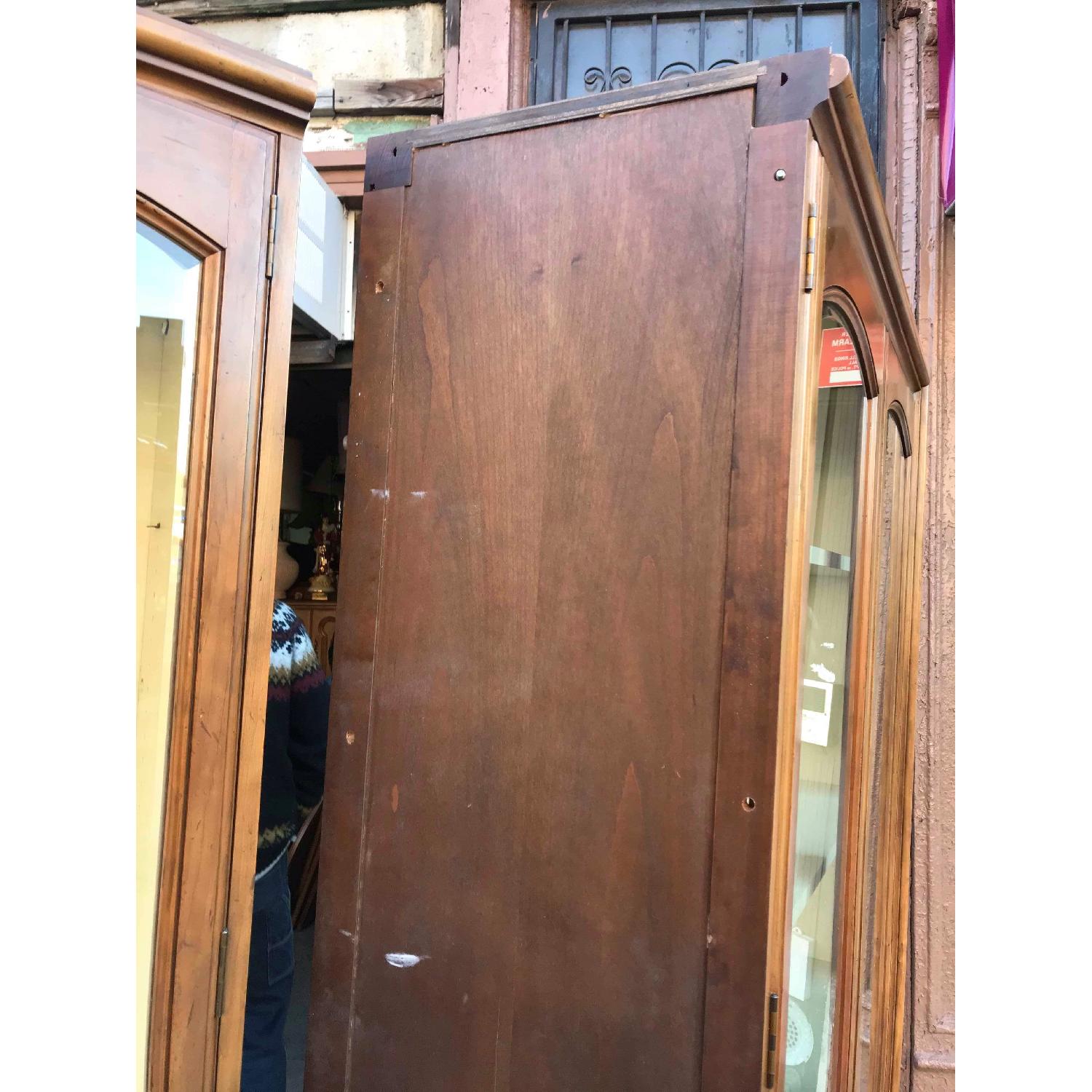 Baker Furniture Vintage Cabinet w/ Glass Doors - image-8