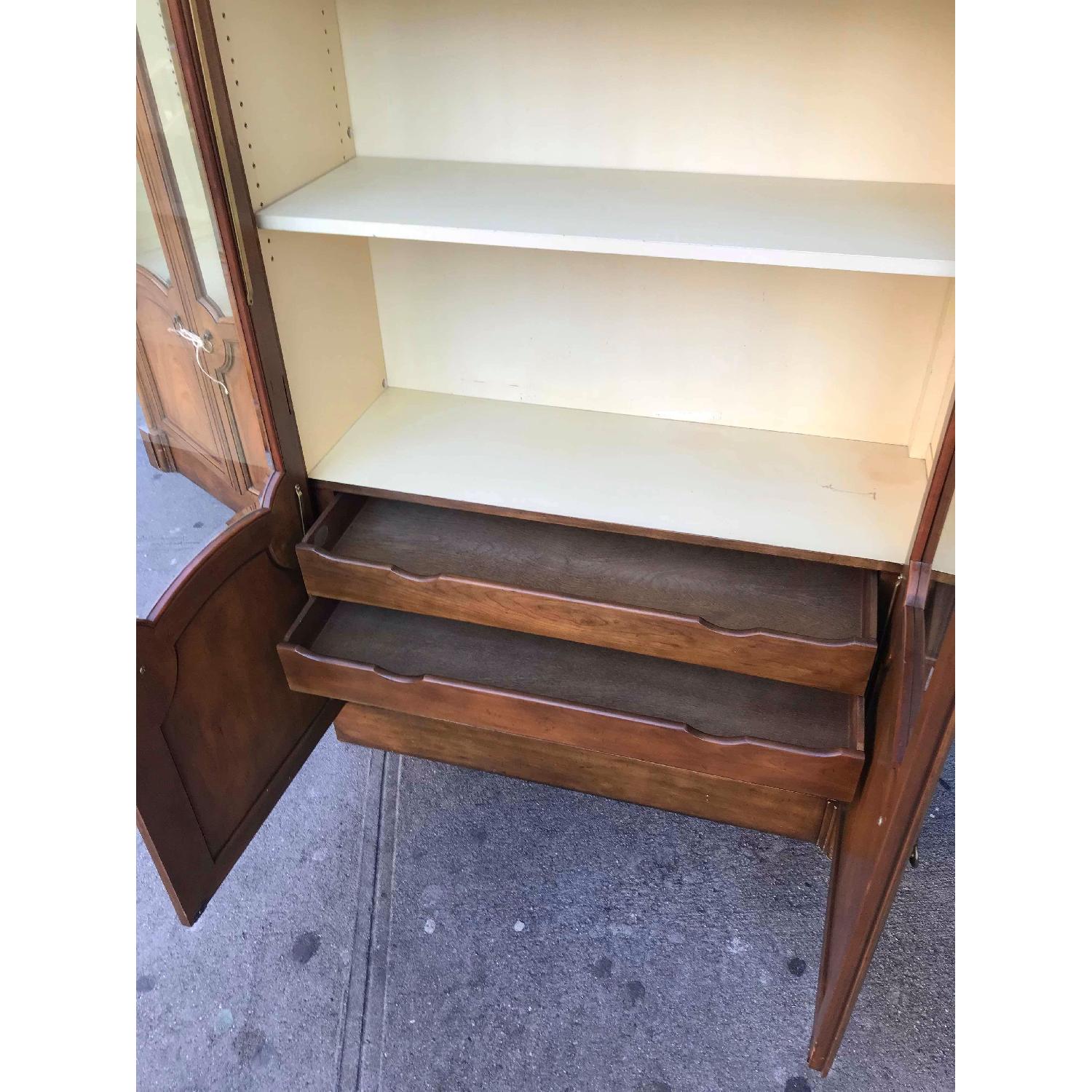 Baker Furniture Vintage w/ Glass Doors AptDeco