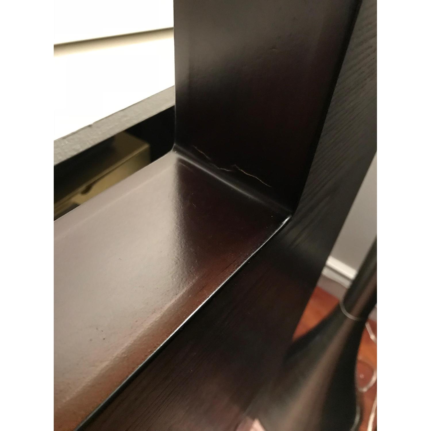 West Elm Low Wood Cutout Queen Headboard - image-4