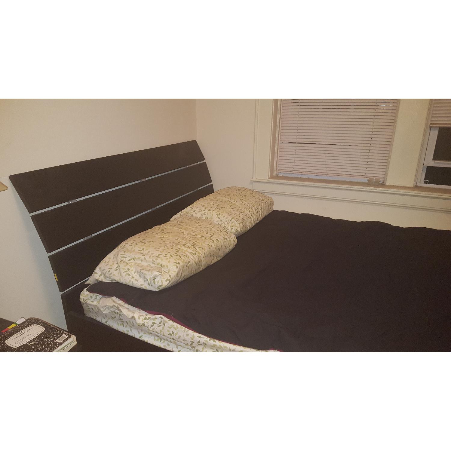 Black Queen Size Bed Frame - image-1