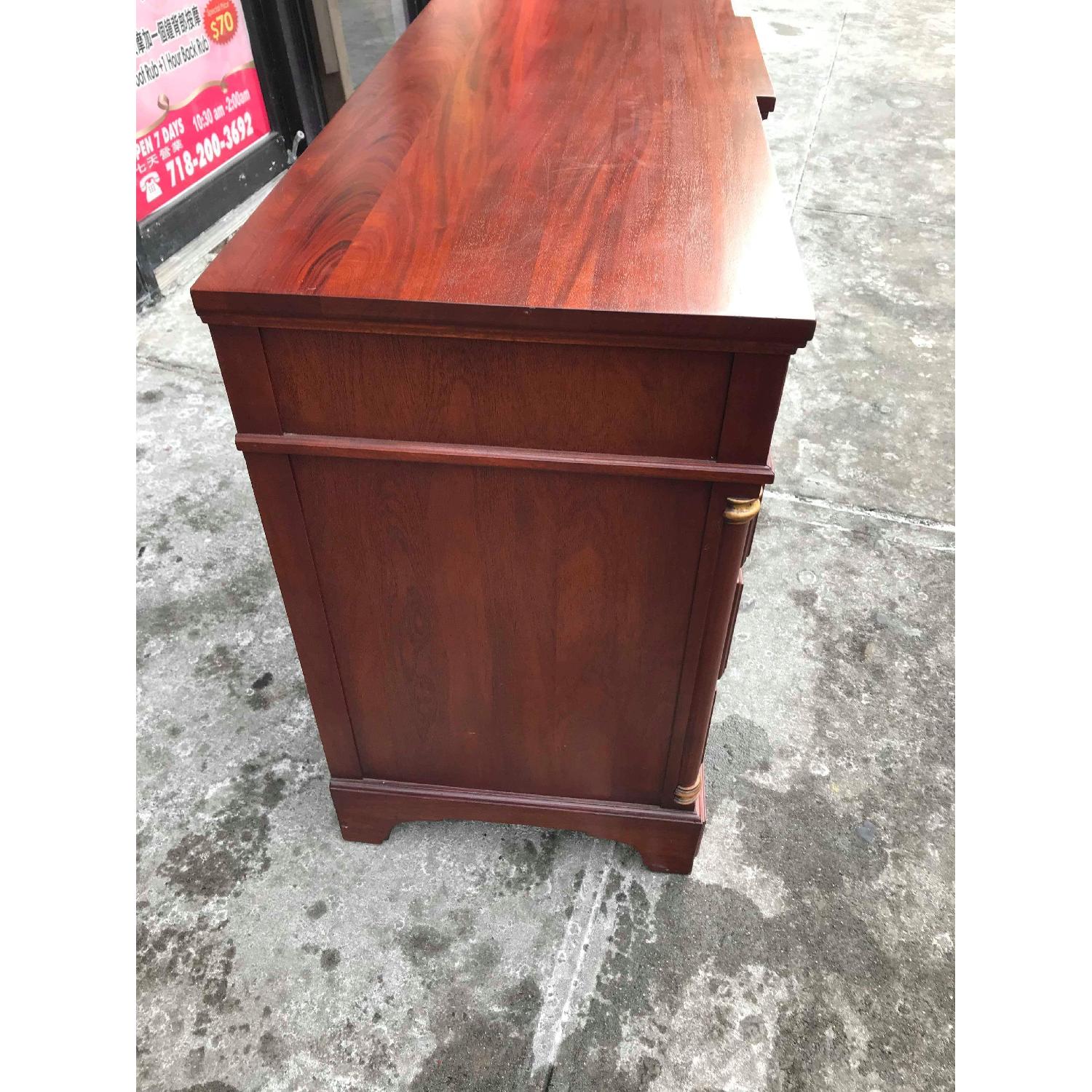 Vintage Continental Furniture Mahogany Dresser - image-10