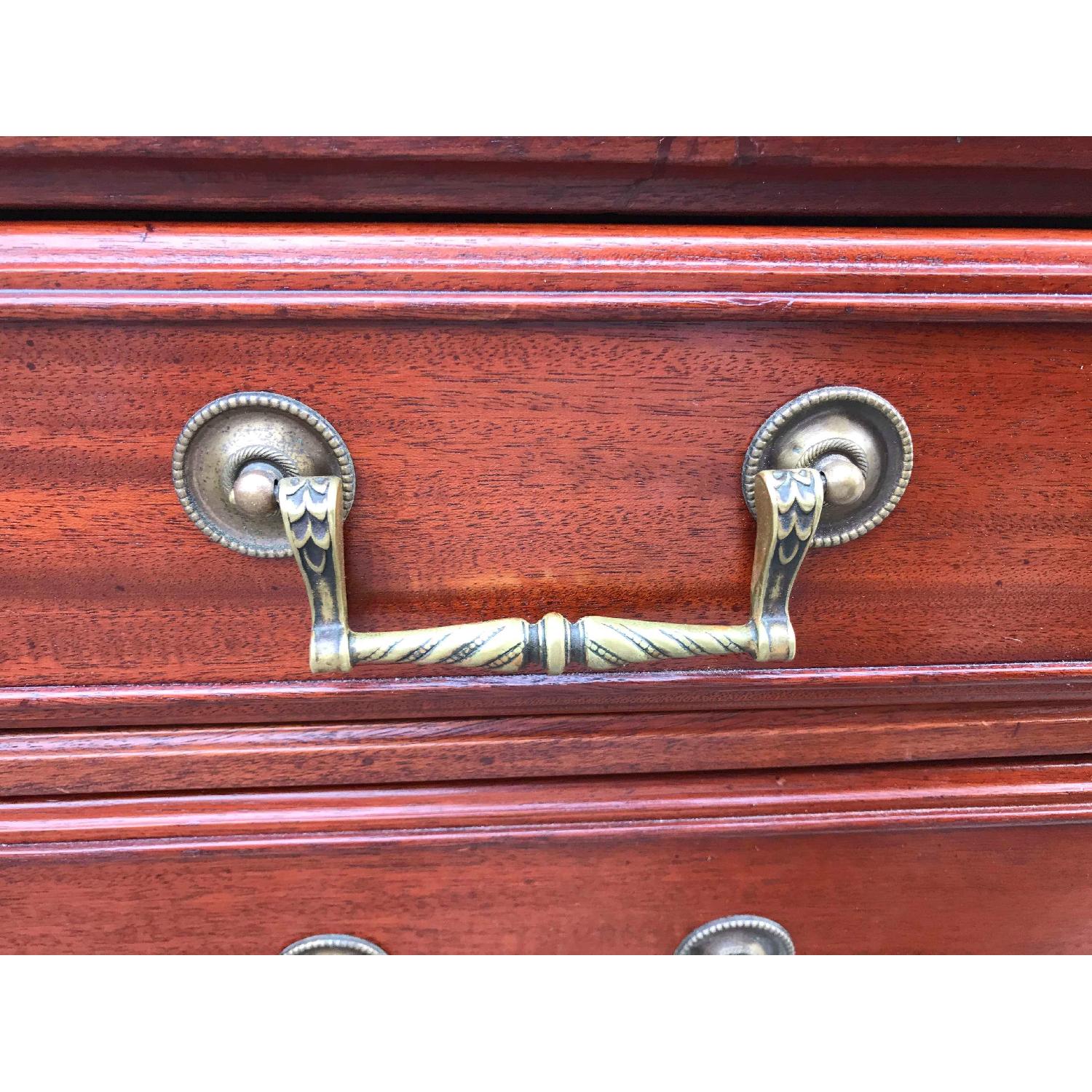 Vintage Continental Furniture Mahogany Dresser - image-11