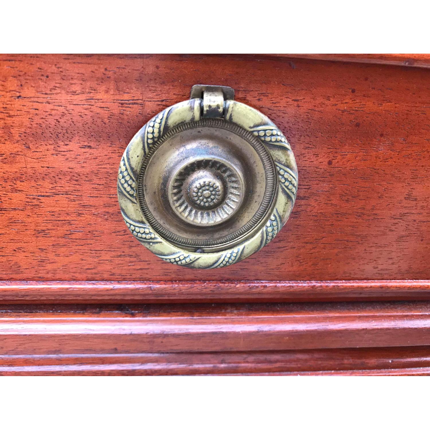 Vintage Continental Furniture Mahogany Dresser - image-12