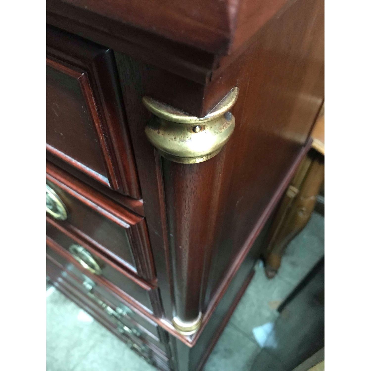 Continental Furniture Vintage 1970s Mahogany Dresser - image-15