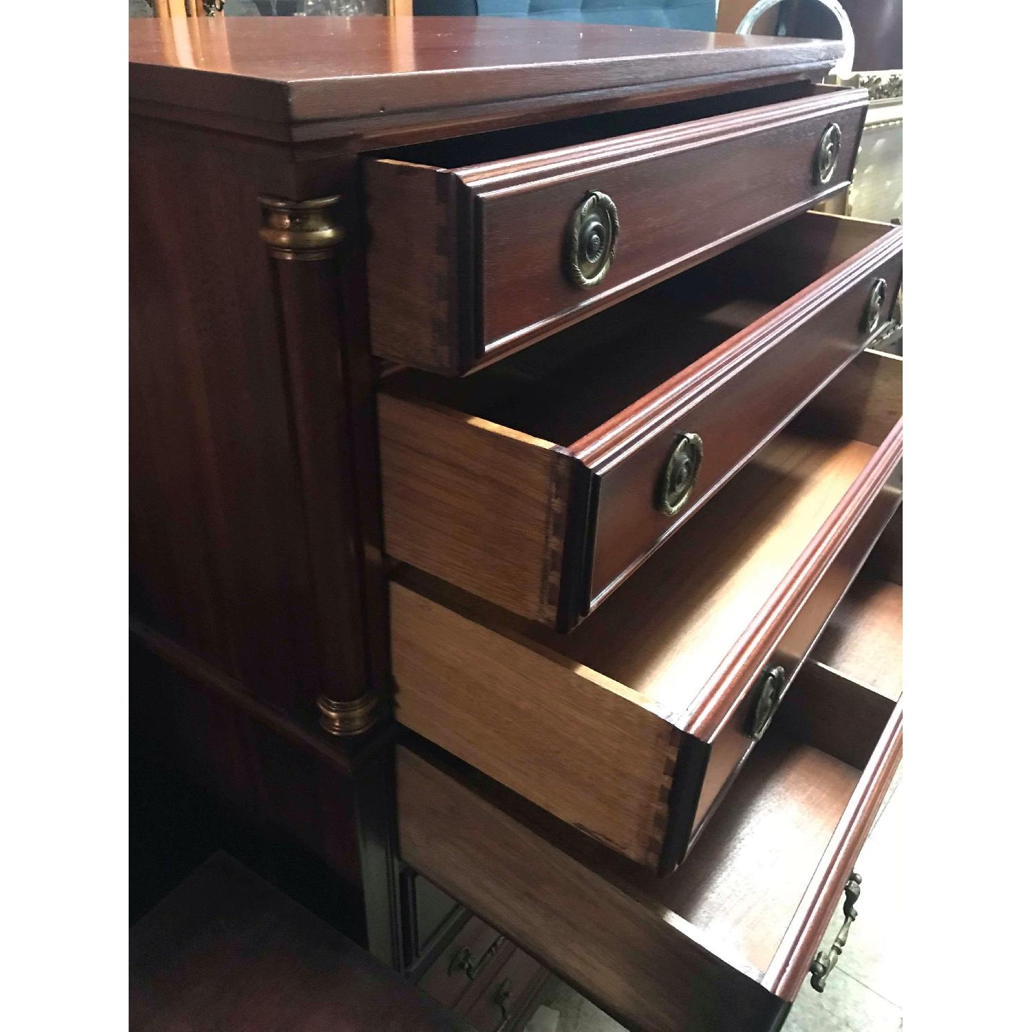 Continental Furniture Vintage 1970s Mahogany Dresser - image-17