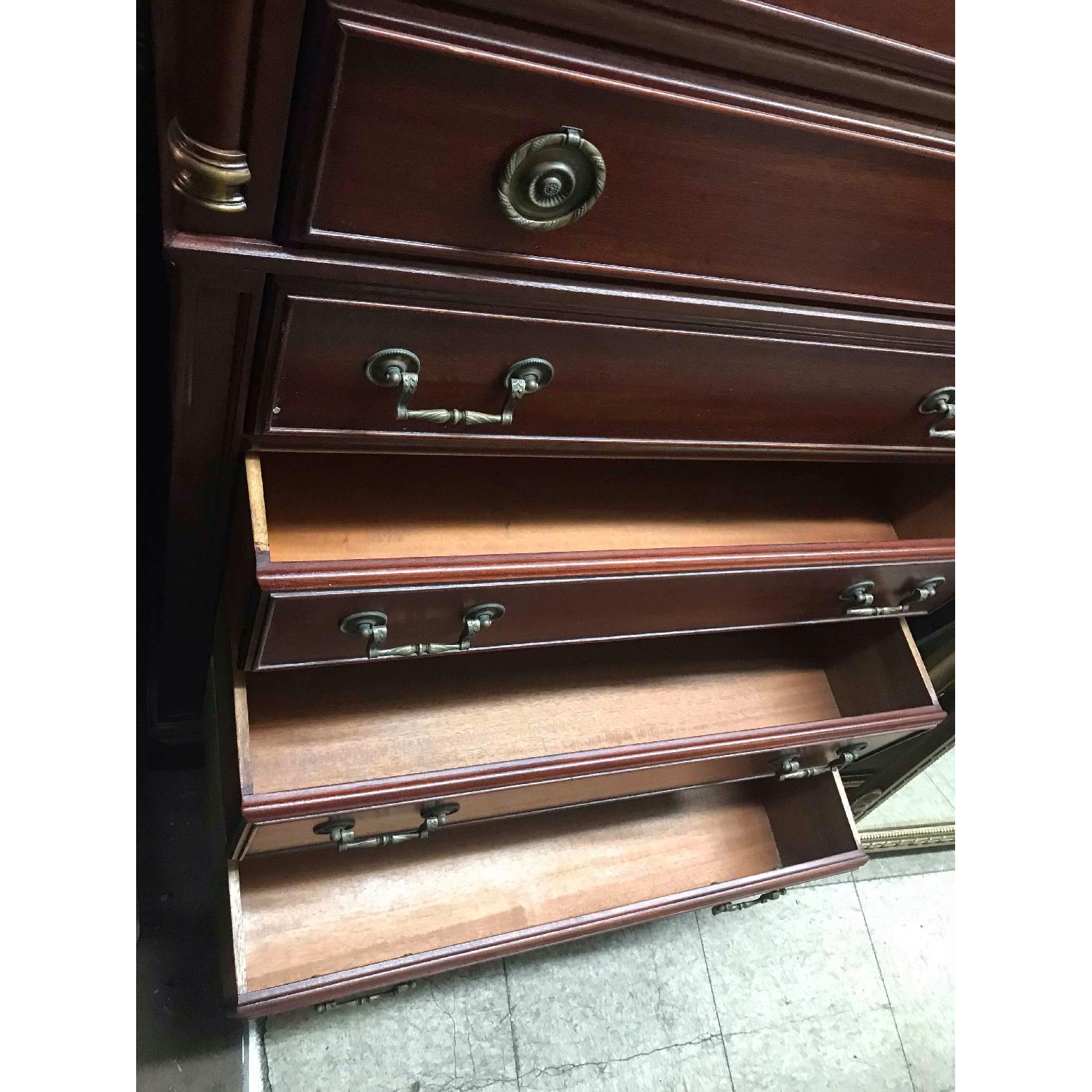 Continental Furniture Vintage 1970s Mahogany Dresser - image-18