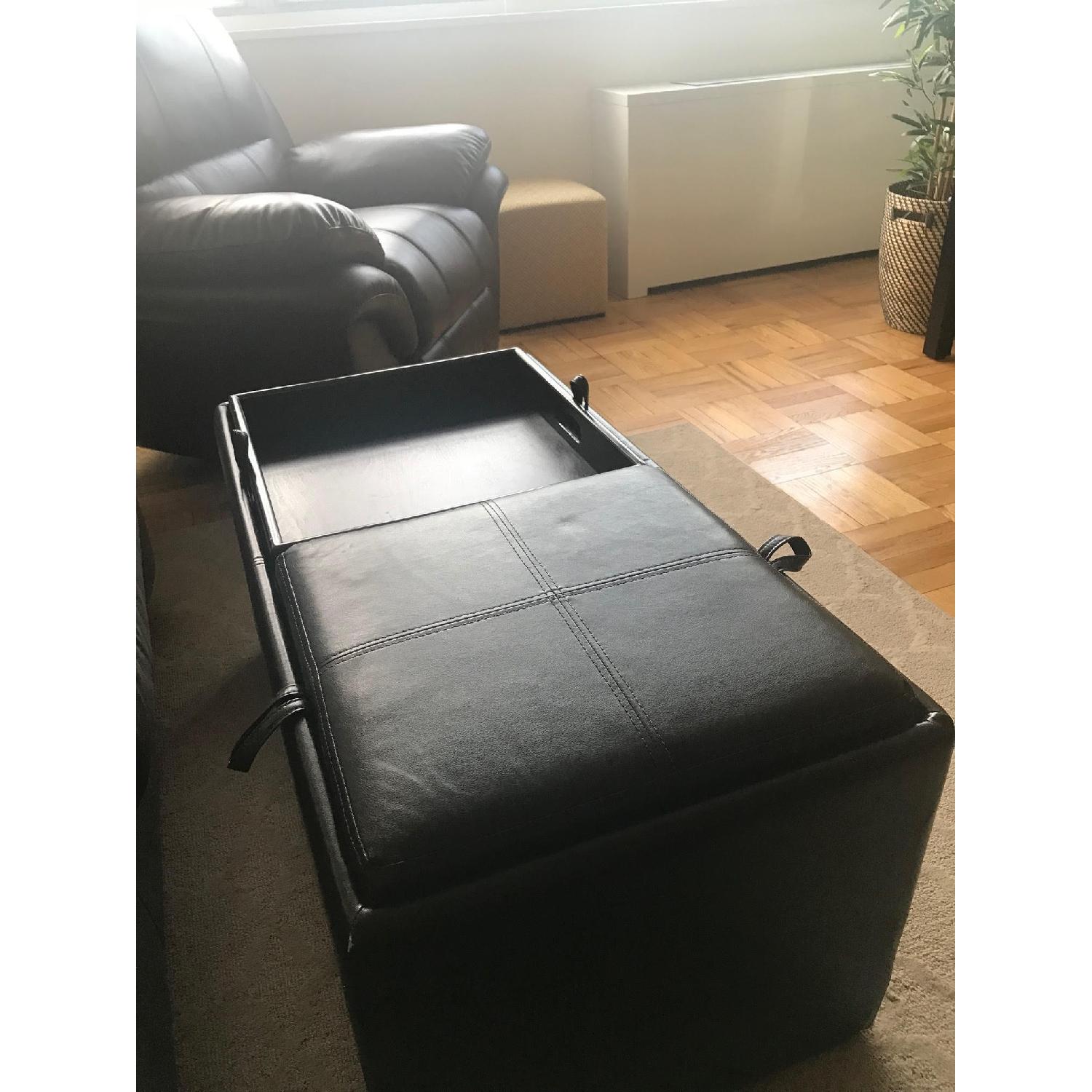 Ashley Hodan Ottoman w/ Storage - image-1