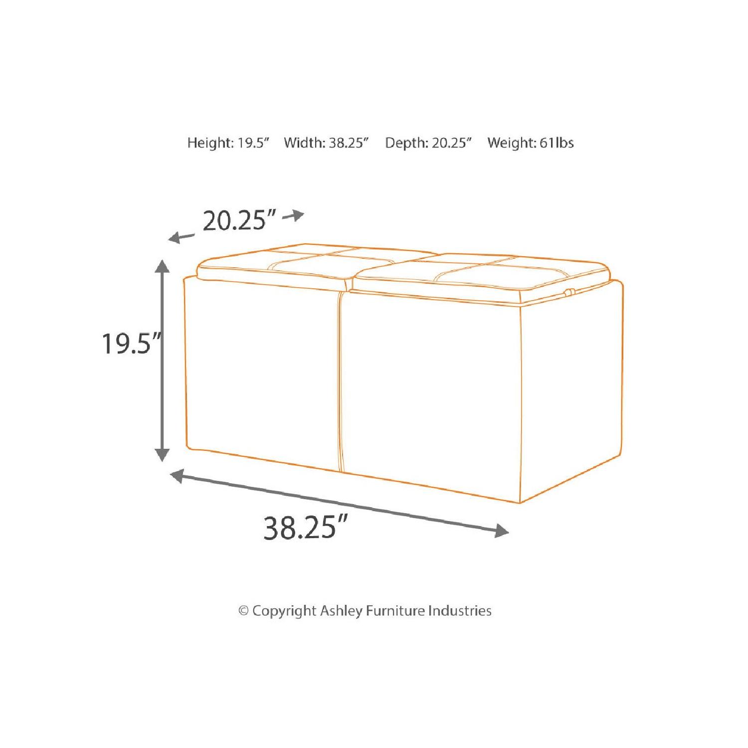 Ashley Hodan Ottoman w/ Storage - image-6