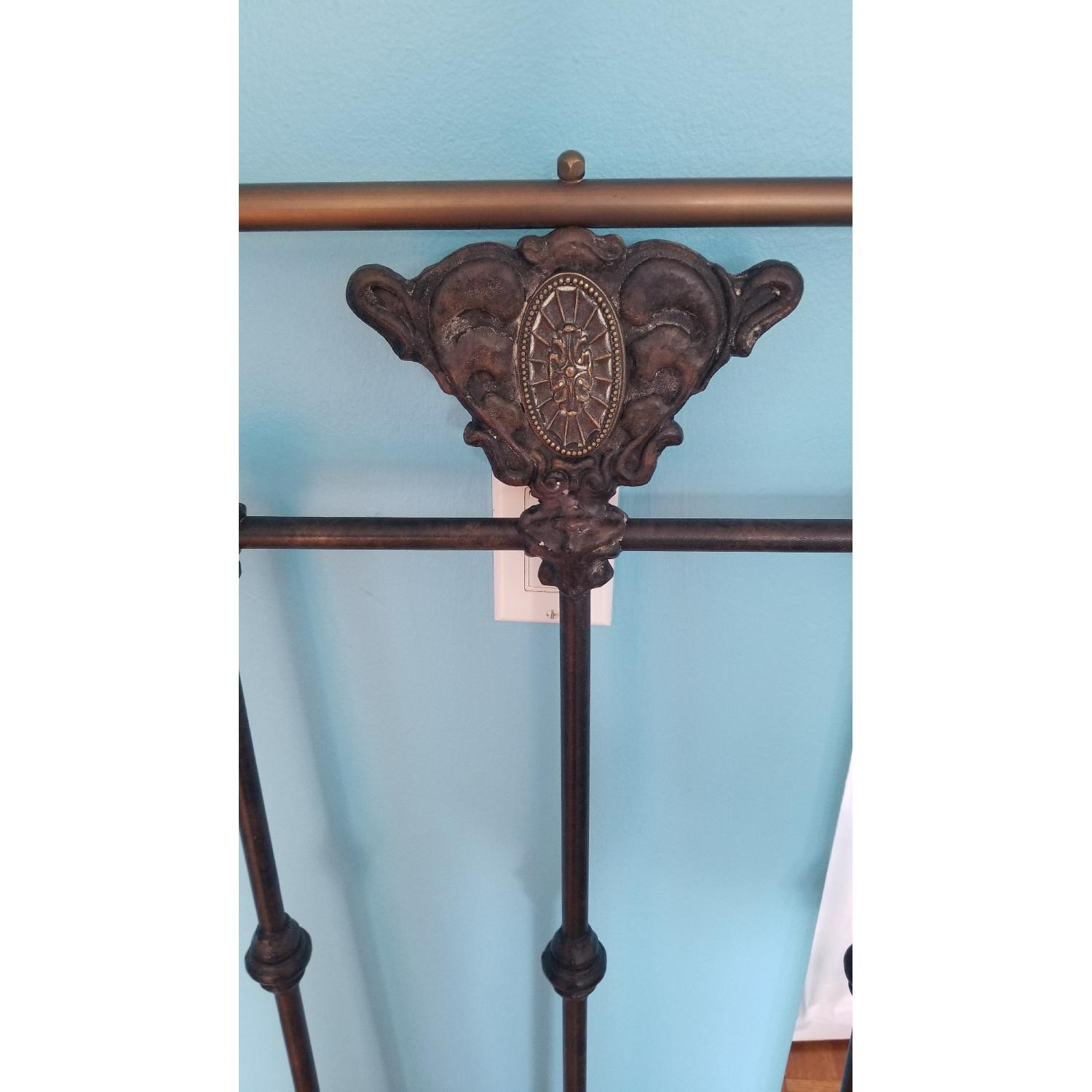Antique Queen Size Headboard & Footboard - image-3