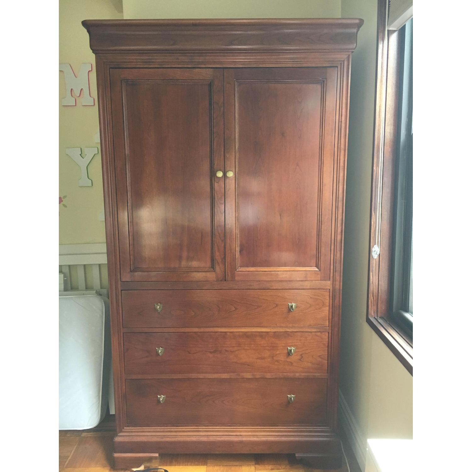 Stickley Cherry Wood TV Cabinet - image-1