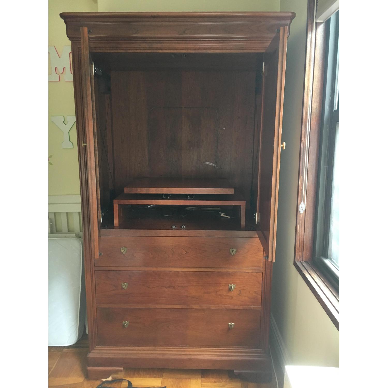 Stickley Cherry Wood TV Cabinet - image-2