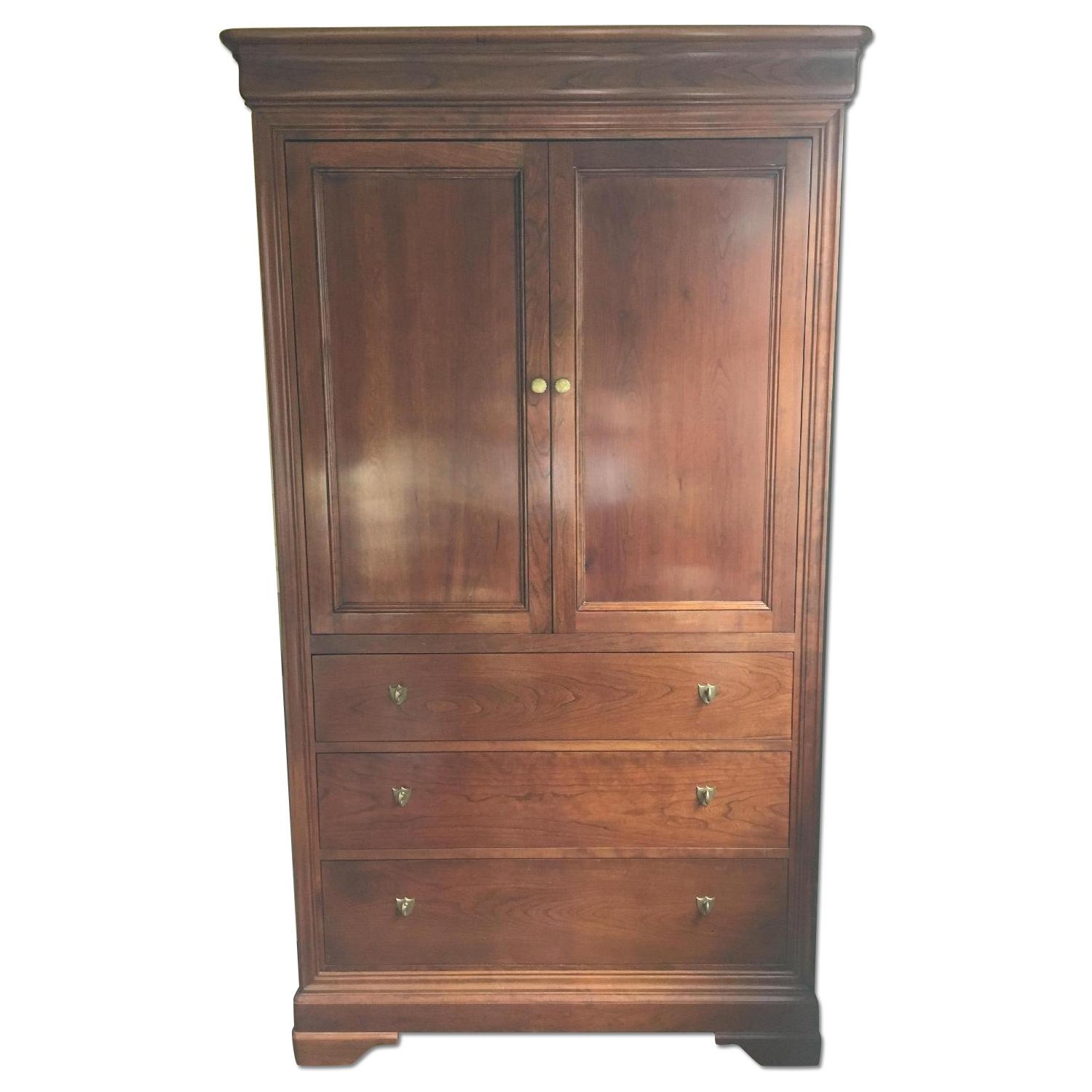Stickley Cherry Wood TV Cabinet - image-0