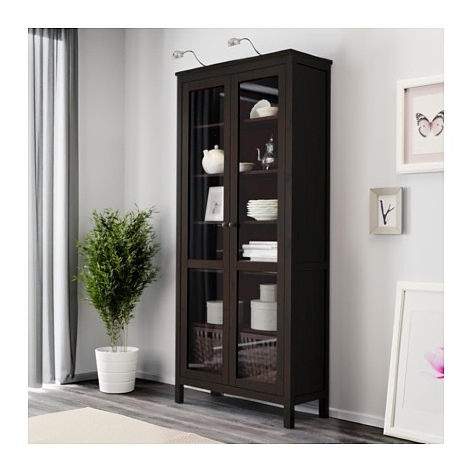 Ikea Hemnes Glass Door Cabinet - image-1