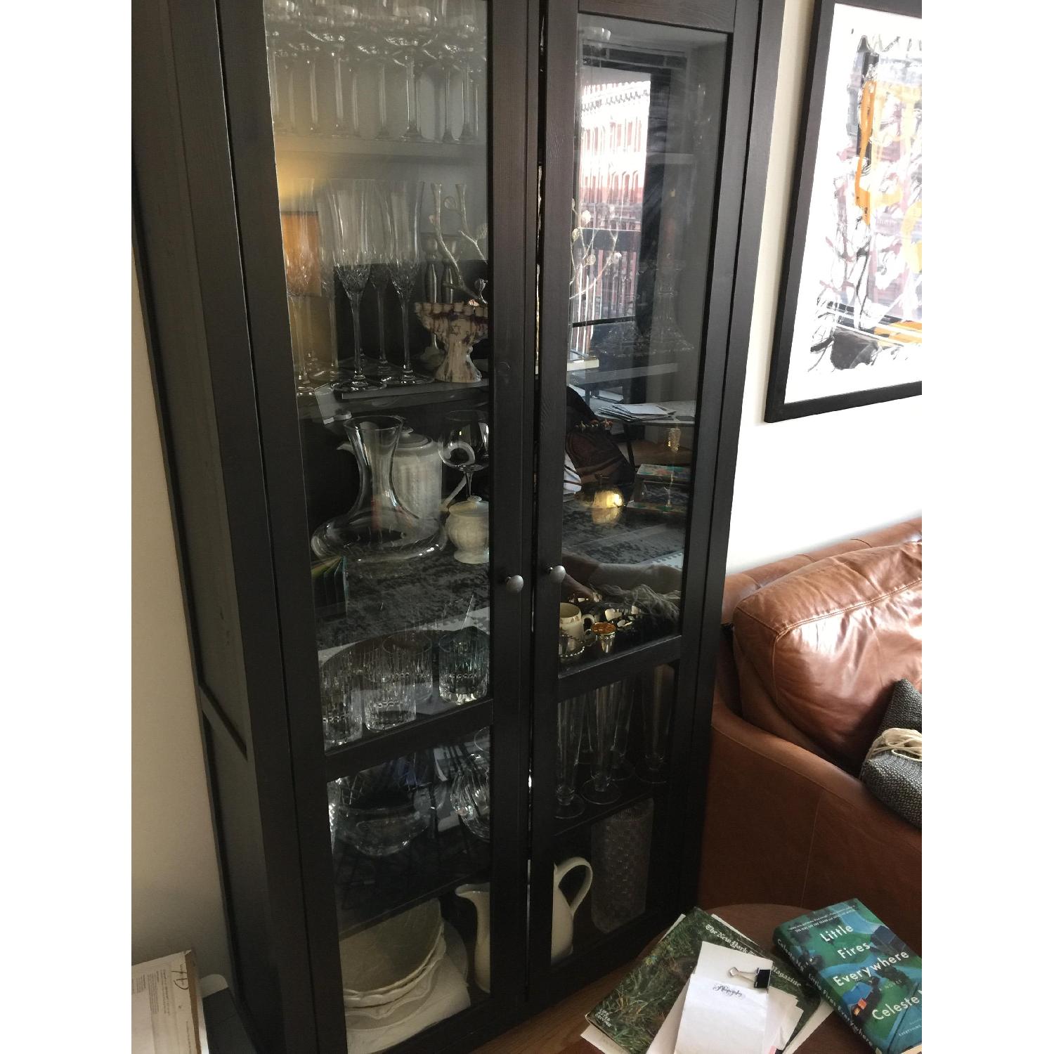 Ikea Hemnes Glass Door Cabinet - image-2