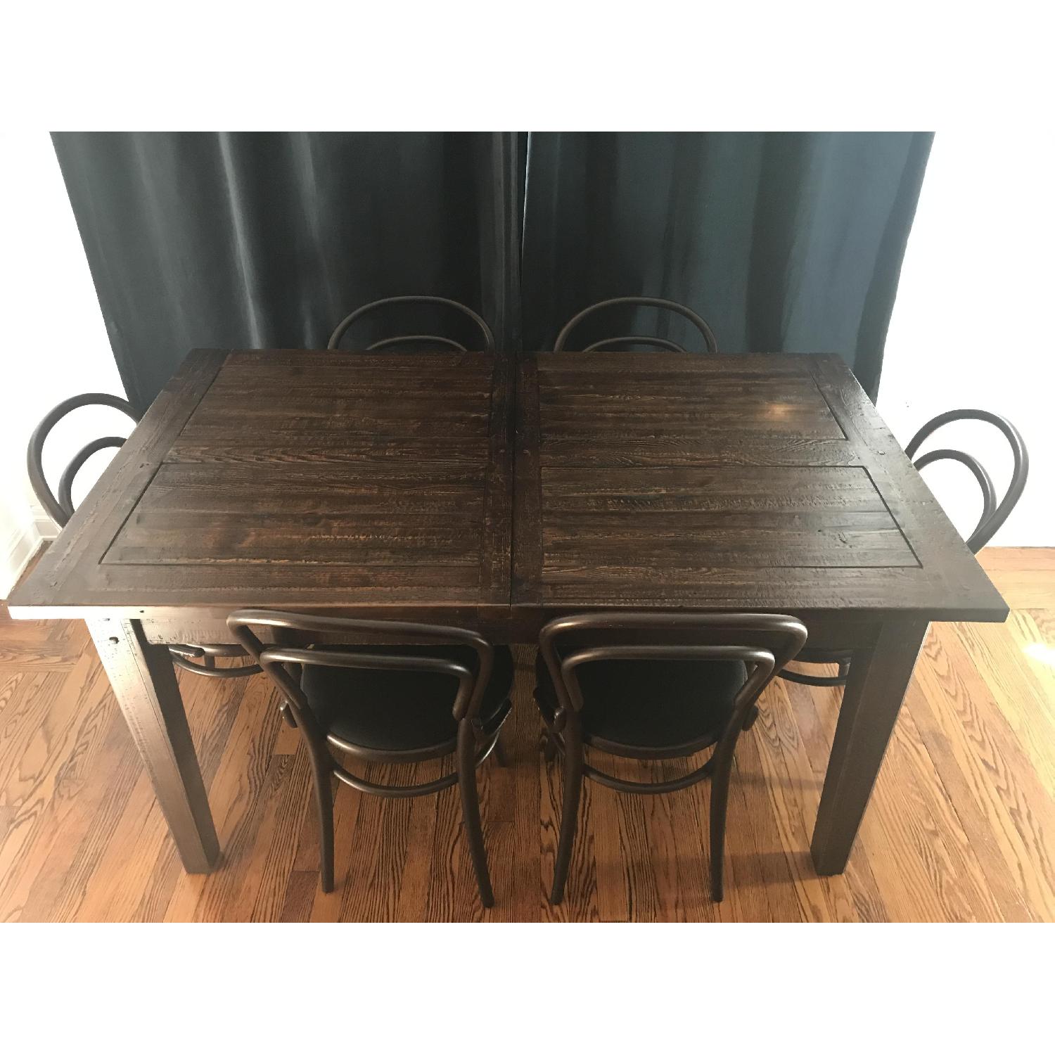 Restoration Hardware 1900s Boulangerie Extension Dining Tabl - image-1