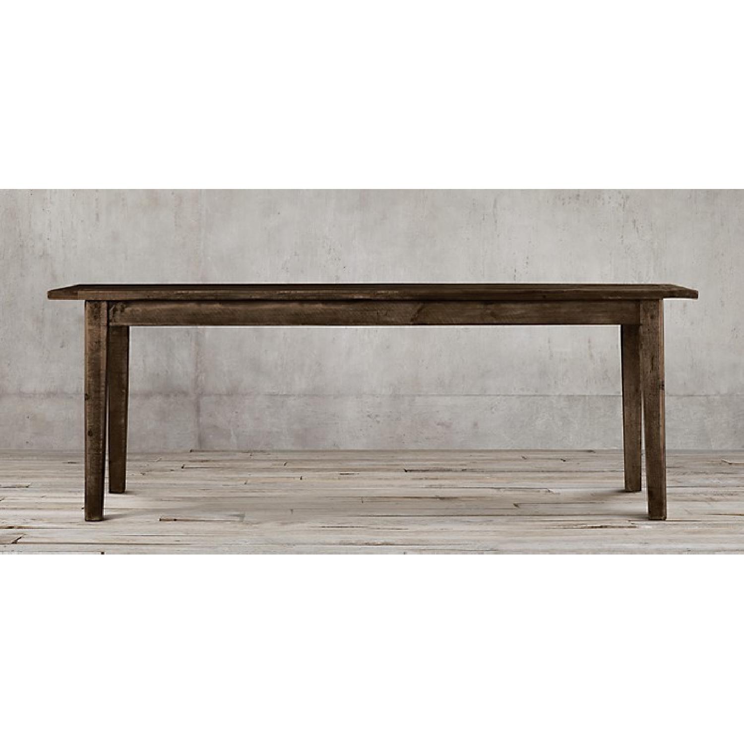Restoration Hardware 1900s Boulangerie Extension Dining Tabl - image-3