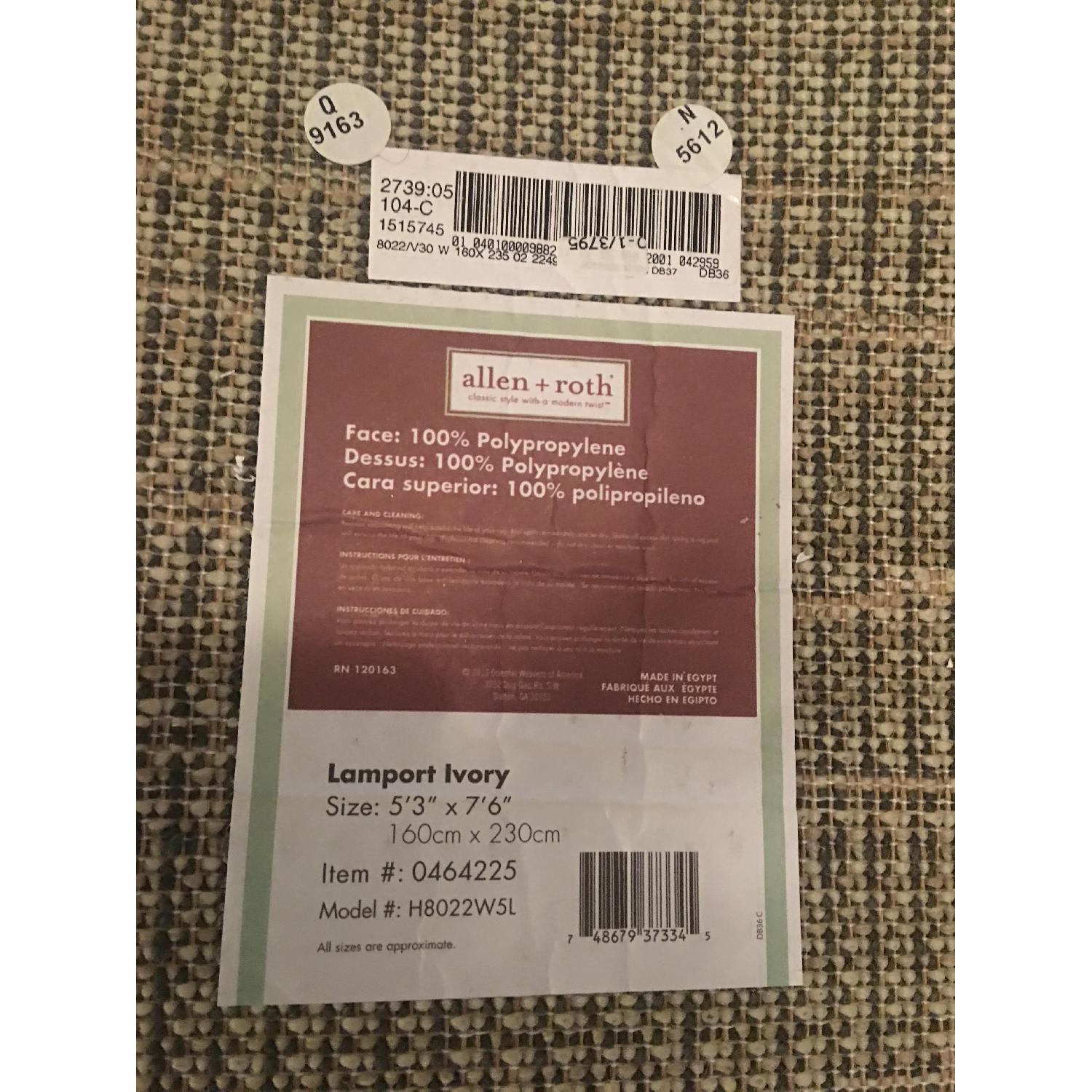 Allen + Roth Lamport Ivory Moroccan Area Rug - image-5