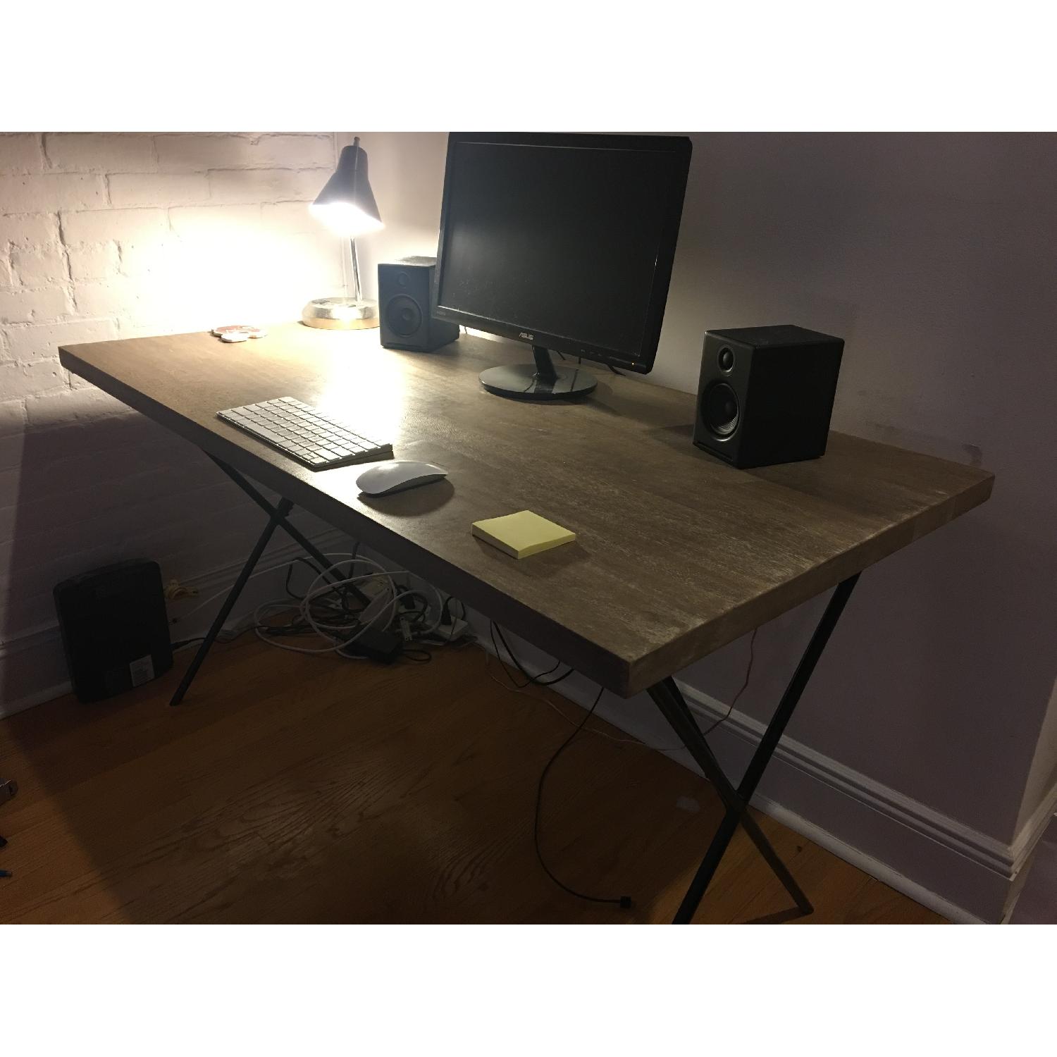West Elm Computer Desk - image-1